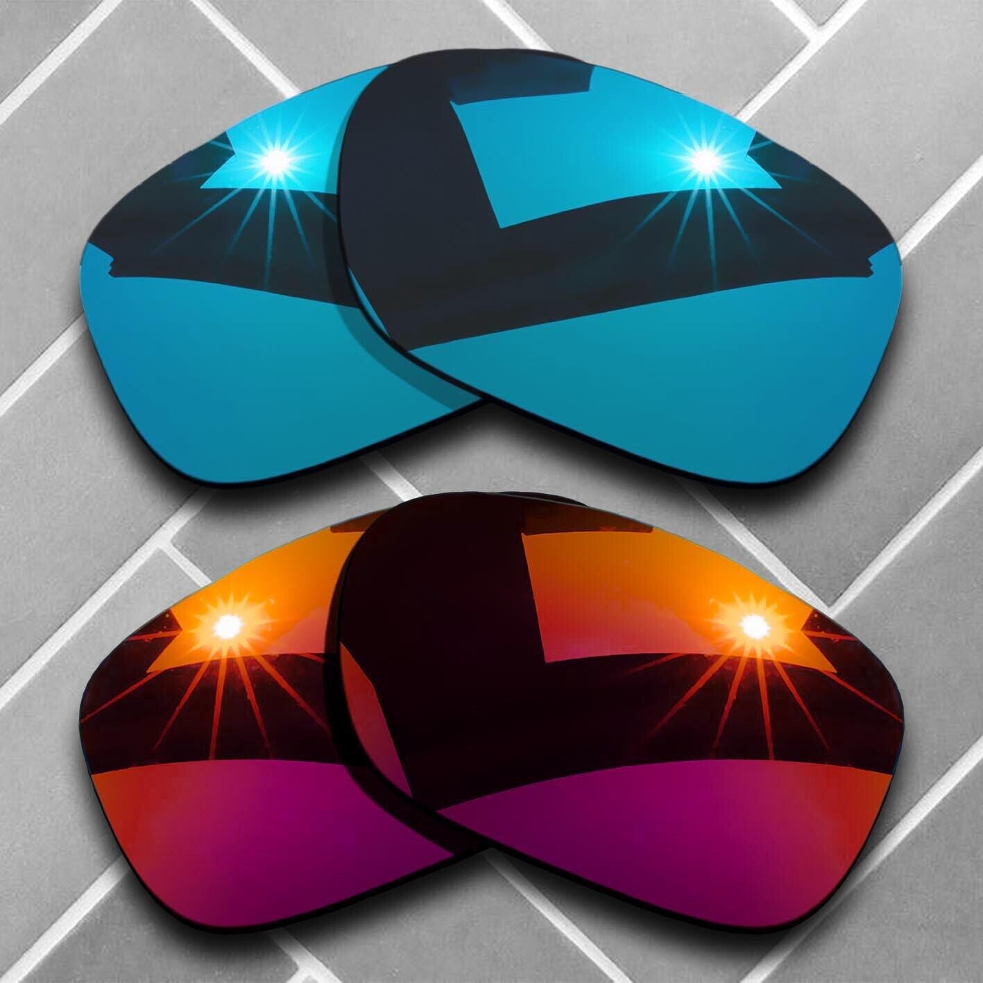Polarized Replacement lenses for-Oakley Twoface Anti-Scratch Multiple Choices US