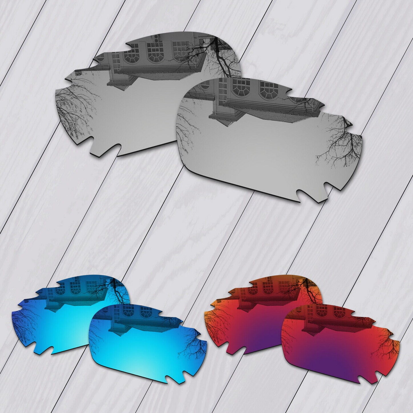 POLARIZED Replacement Lenses For-Oakley Jawbone Vented Anti-Scratch