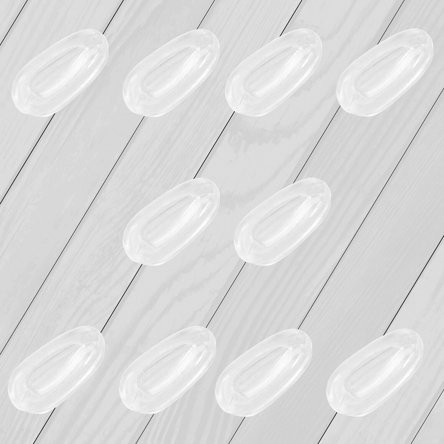 TargetVision Replacement Clear Nose pads For-Oakley Crosshair 2015 Sunglasses