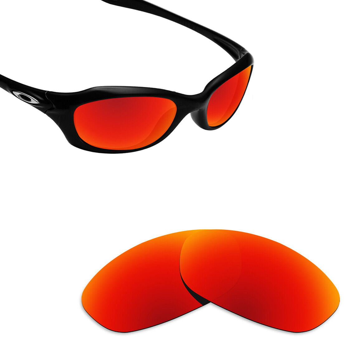 Hawkry Polarized Replacement Lenses for-Oakley XS Fives Sunglass - Multiple