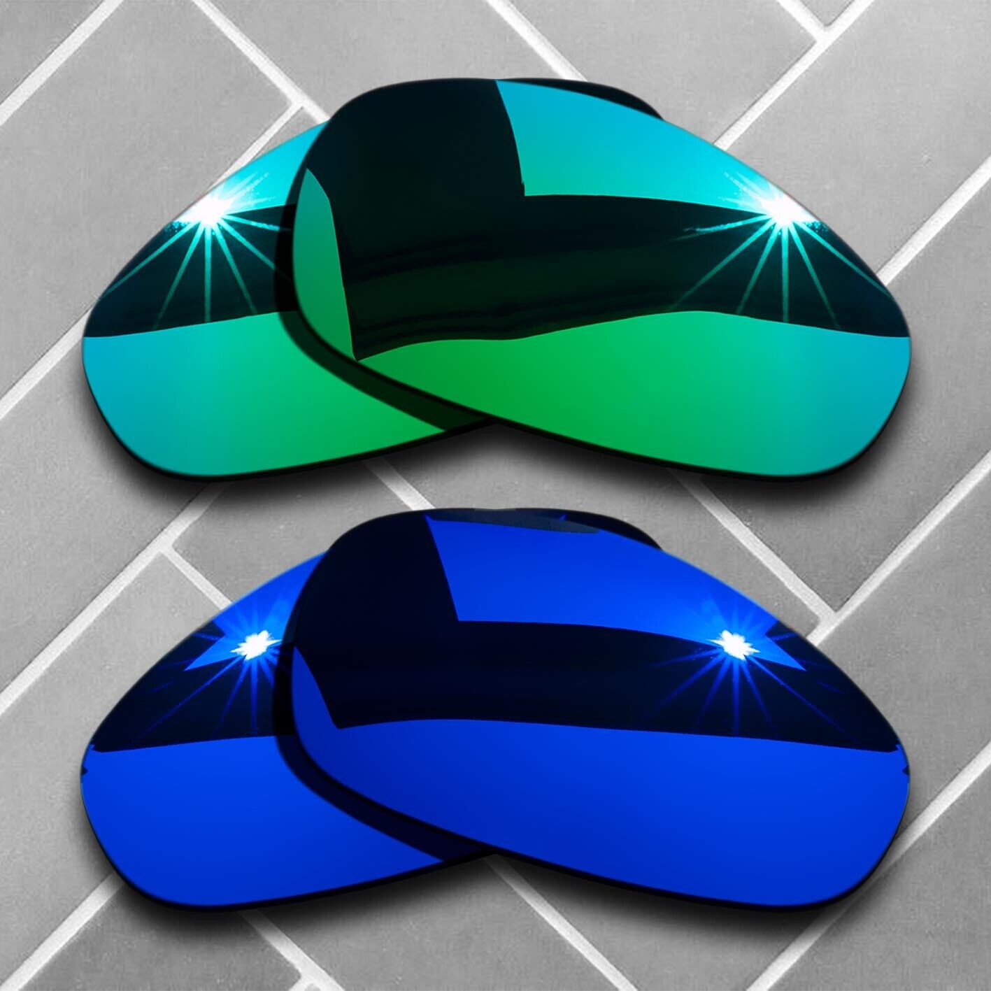 Replacement Rubber Kit Polarized Lenses for-Oakley Juliet Sunglass Choices US