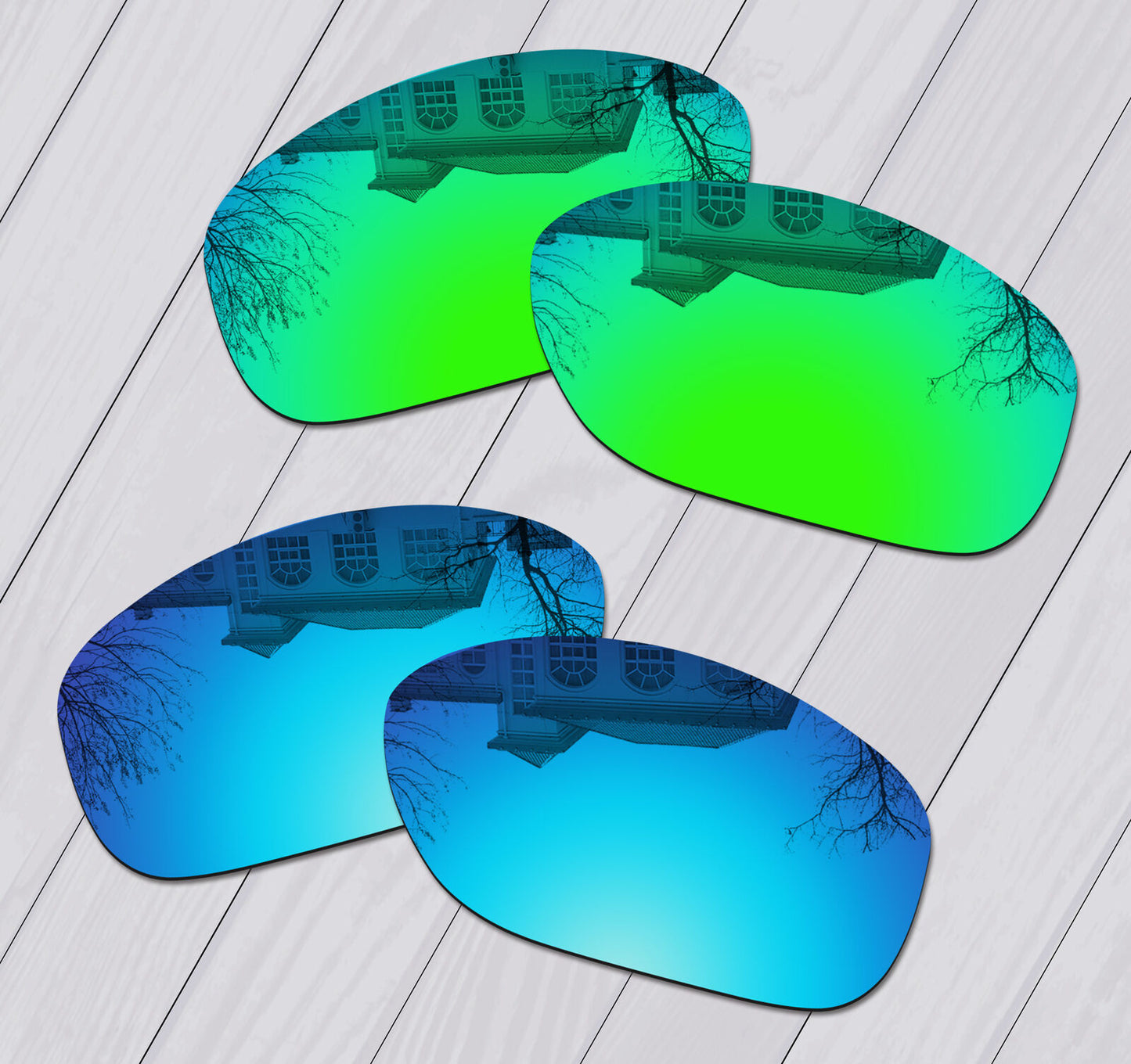 POLARIZED Replacement Lot Lenses For-Oakley Pit Bull OO9127 Anti-Scratch