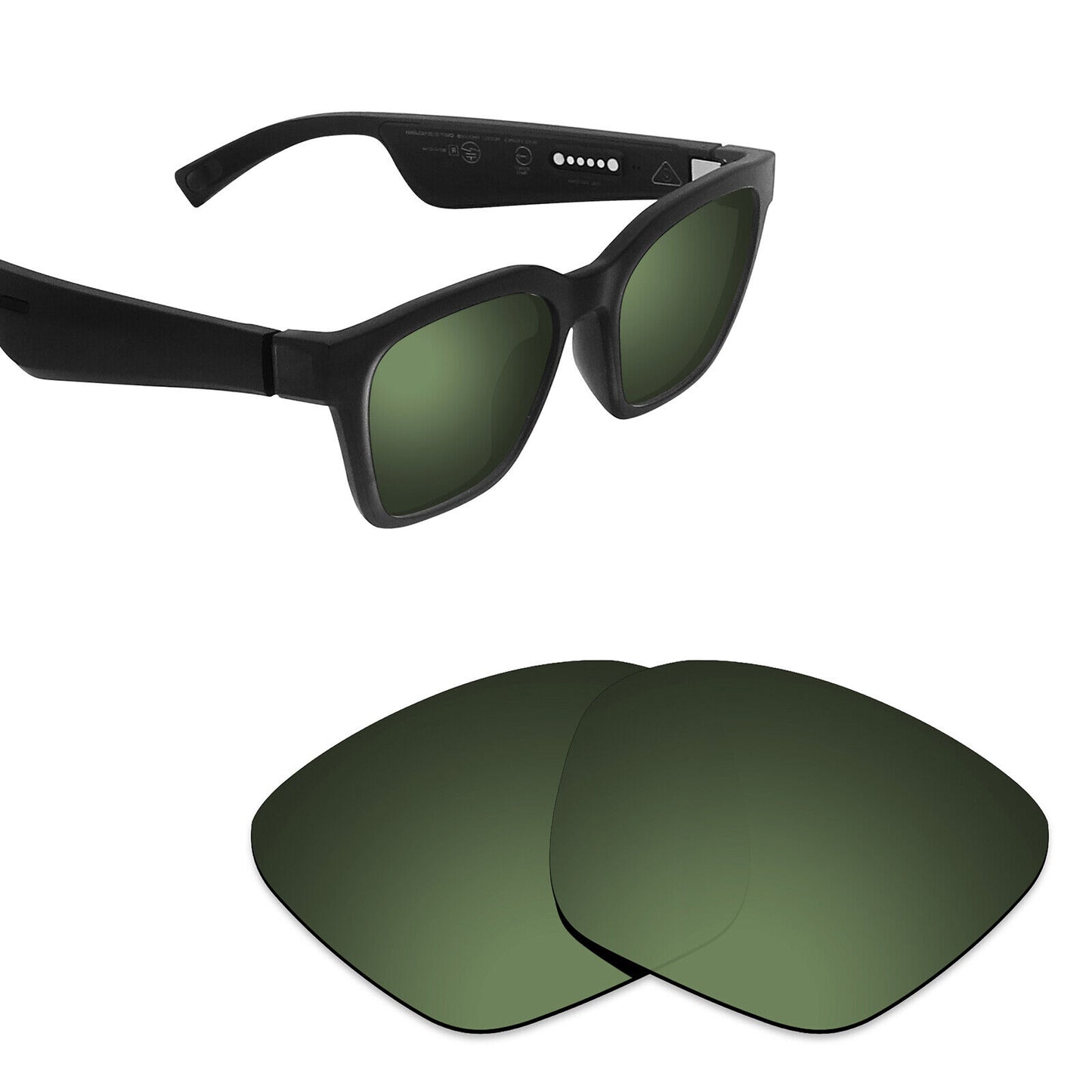 Hawkry Polarized Replacement Lenses for-BOSE Alto S/M Sunglass - Multiple