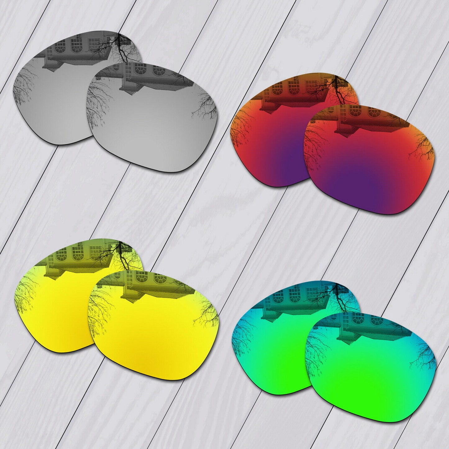POLARIZED Replacement Lenses For-Oakley Garage Rock OO9175 Anti-Scratch Options