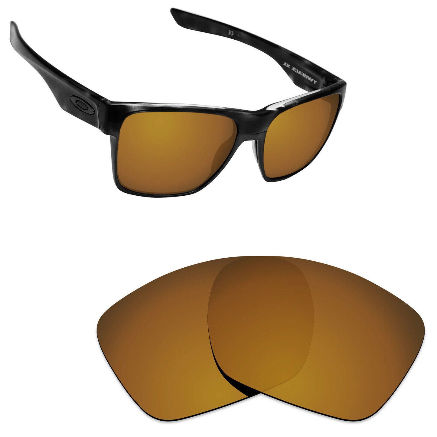 Hawkry Polarized Replacement Lenses for-Oakley Twoface XL OO9350 - Multiple