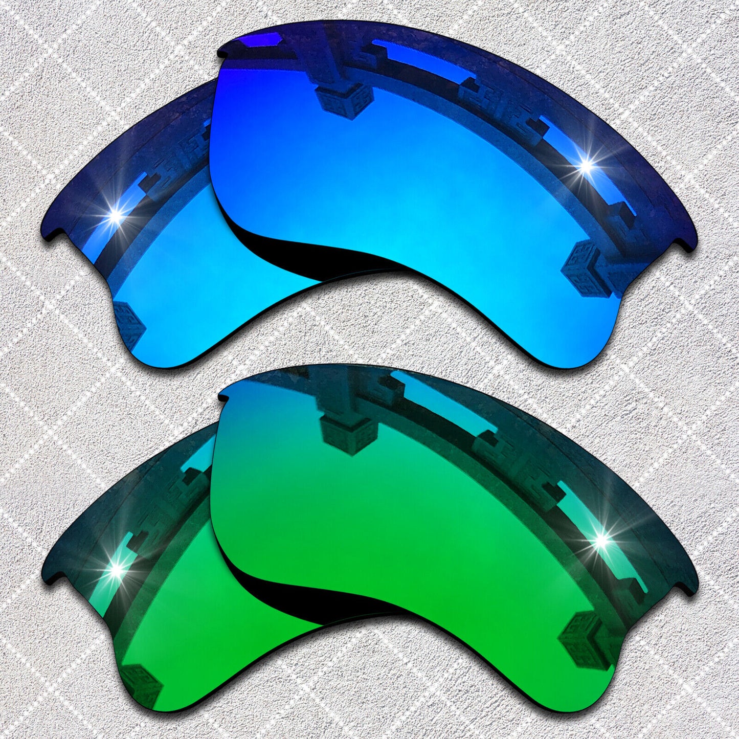 HeyRay Replacement Lenses for Flak Jacket XLJ Sunglasses Polarized - Options