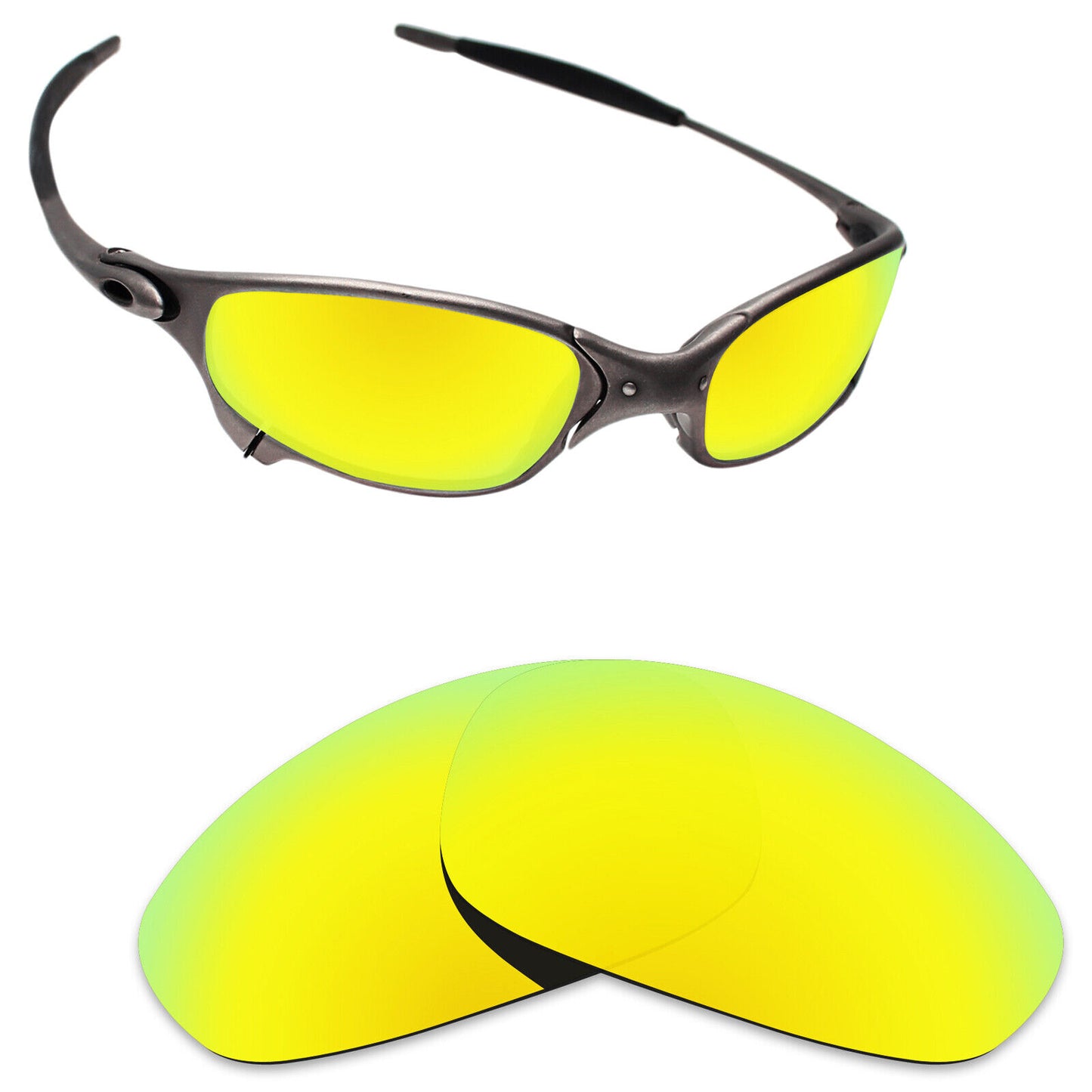 Hawkry Polarized Replacement Lenses for-Oakley Juliet Sunglass - Multiple