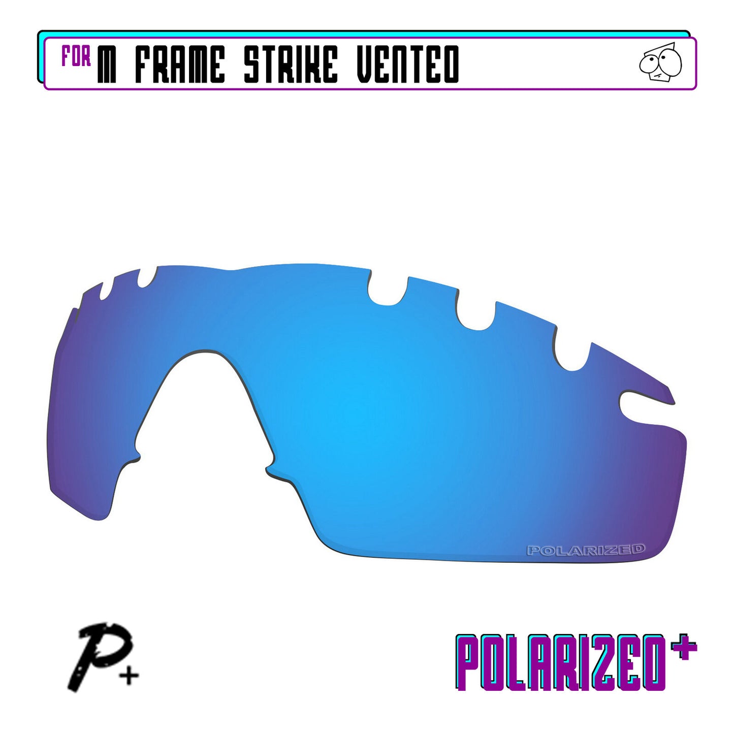 POLARIZED Replacement Lenses & Kit For-Oakley M Frame Strike Vented Anti-Scratch