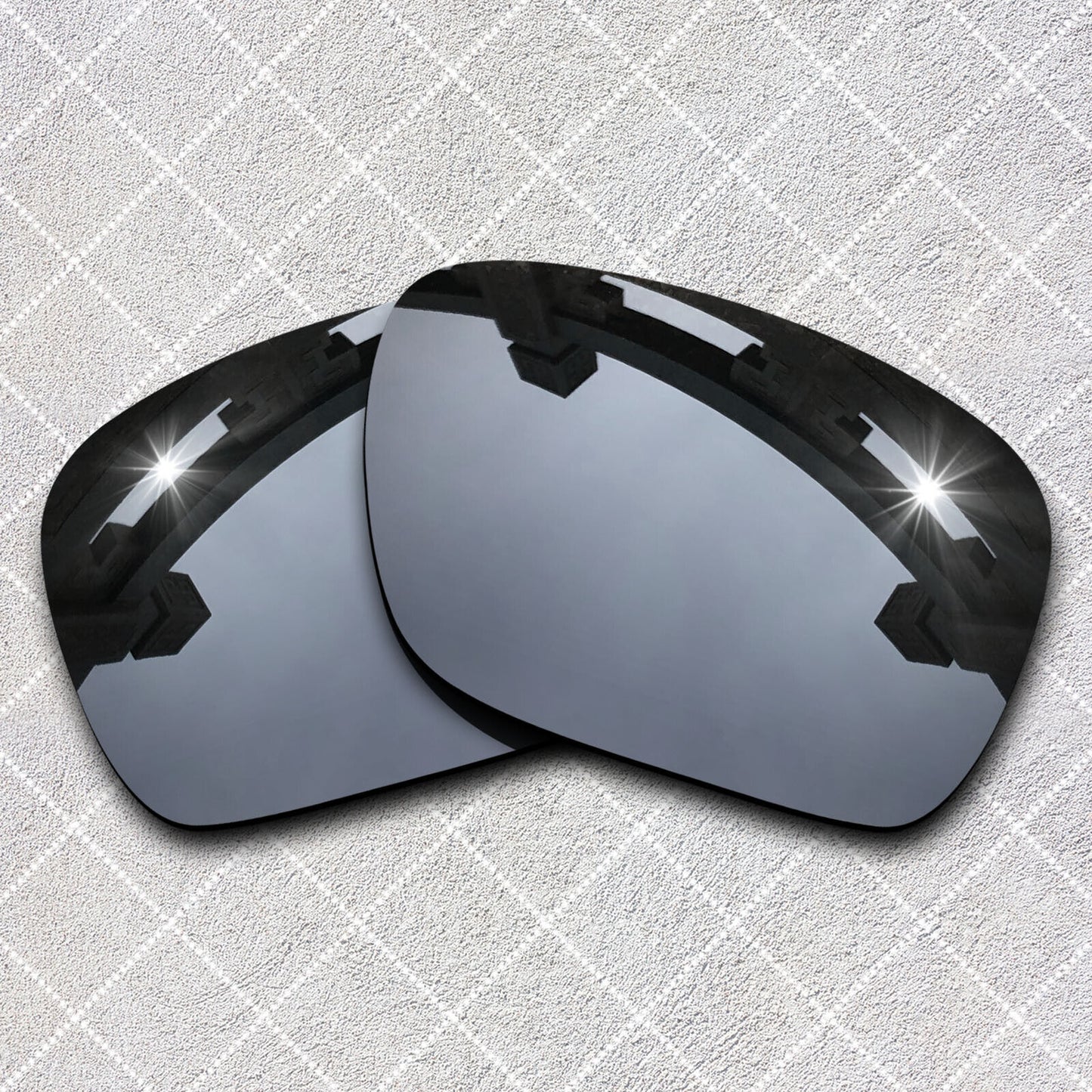 HeyRay Replacement Lenses for Sliver OO9262 Sunglasses Polarized -Opt