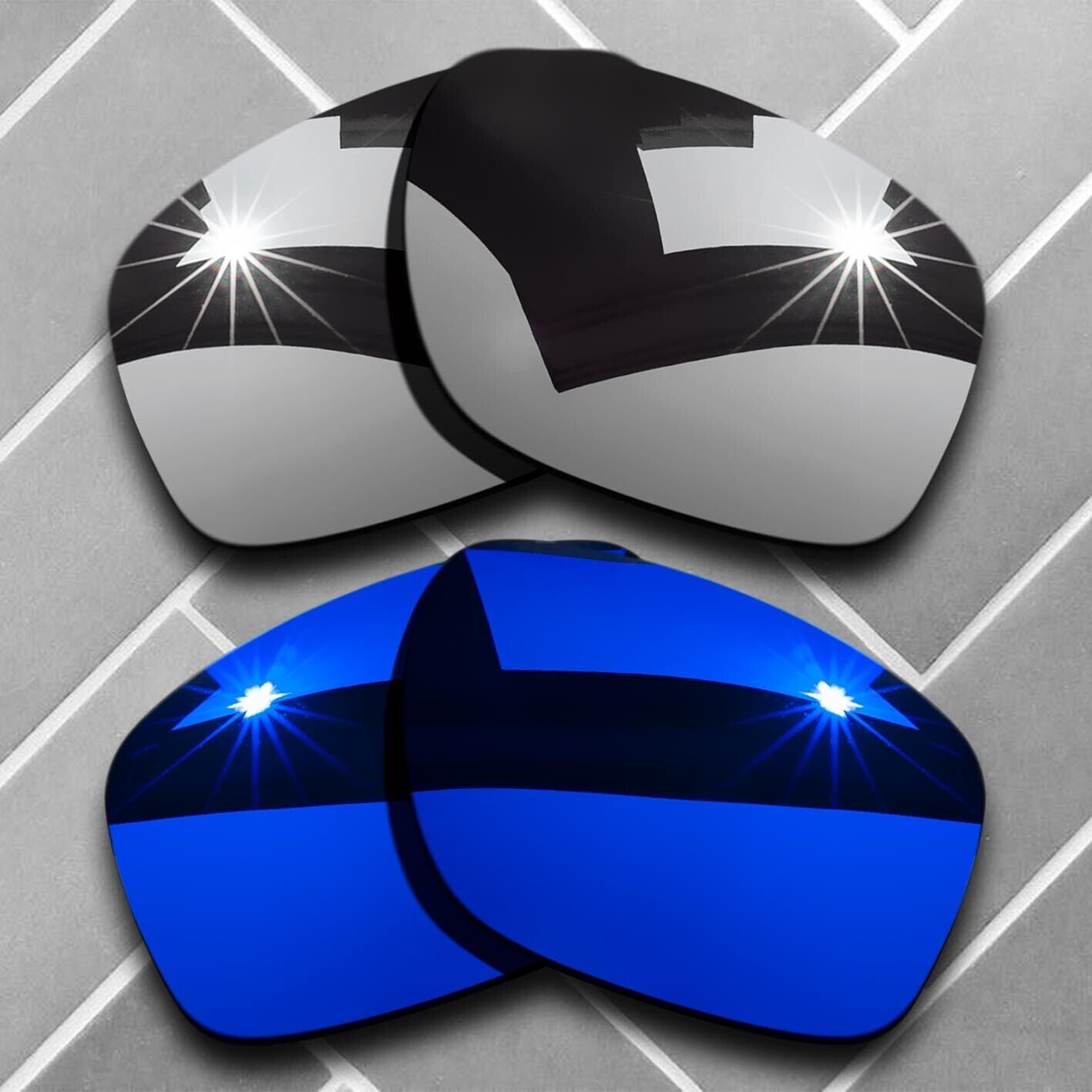 Polarized Anti-Scratch Replacement Lenses for-Oakley Sliver OO9262 Choices US