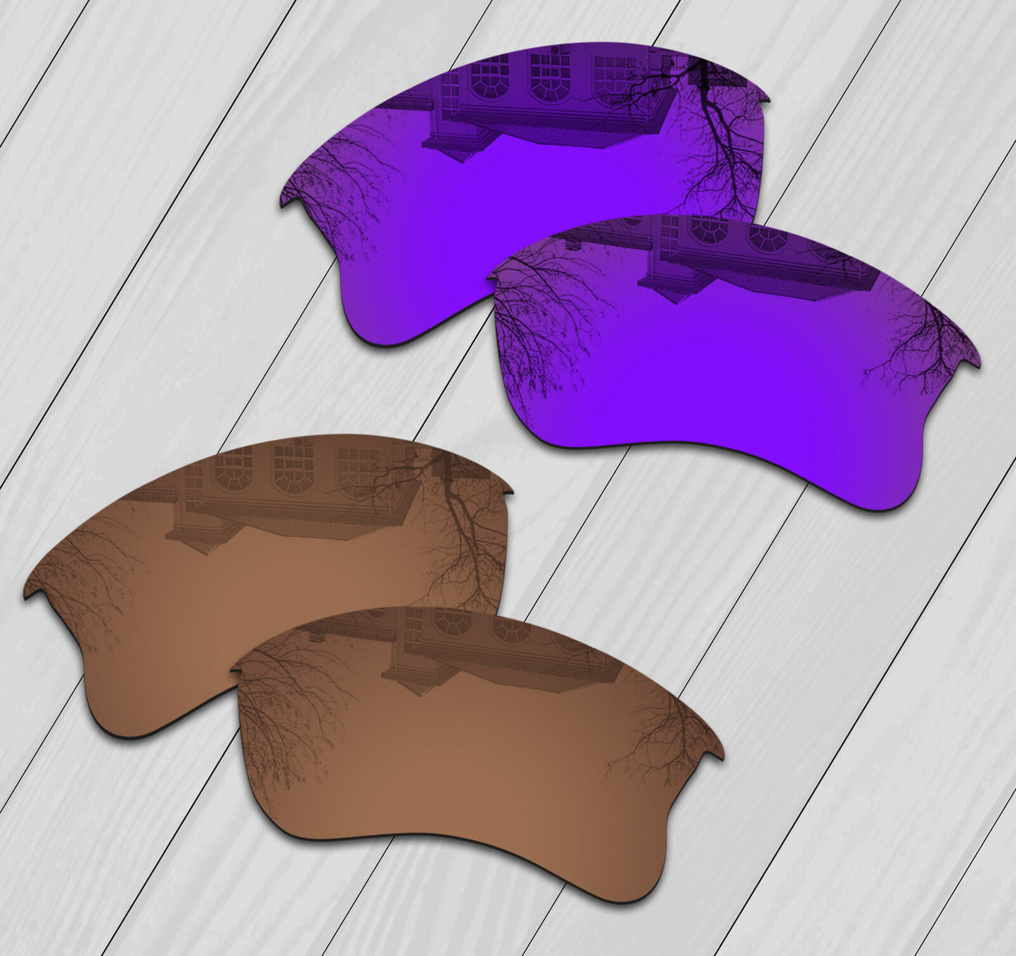 POLARIZED Replacement Lenses For-Oakley Half Jacket XLJ Anti-Scratch Options
