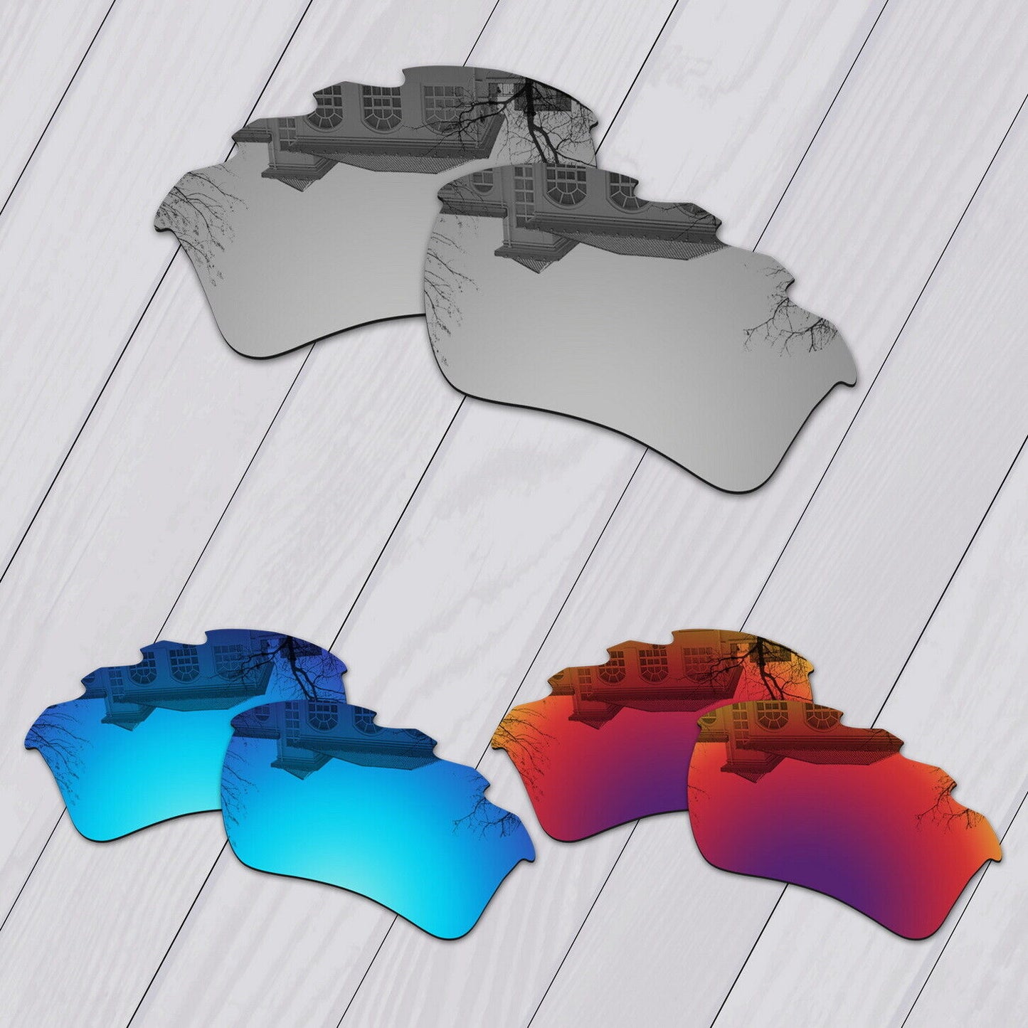 POLARIZED Replacement Lens & Kit For-Oakley Half Jacket 2.0 XL Vented OO9154 Opt