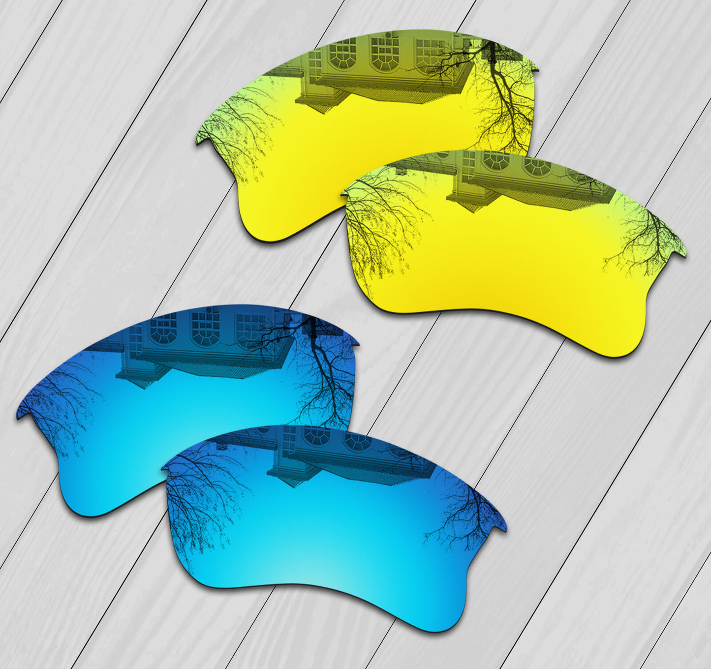 POLARIZED Replacement Lenses For-Oakley Half Jacket 2.0 XL Anti-Scratch Options
