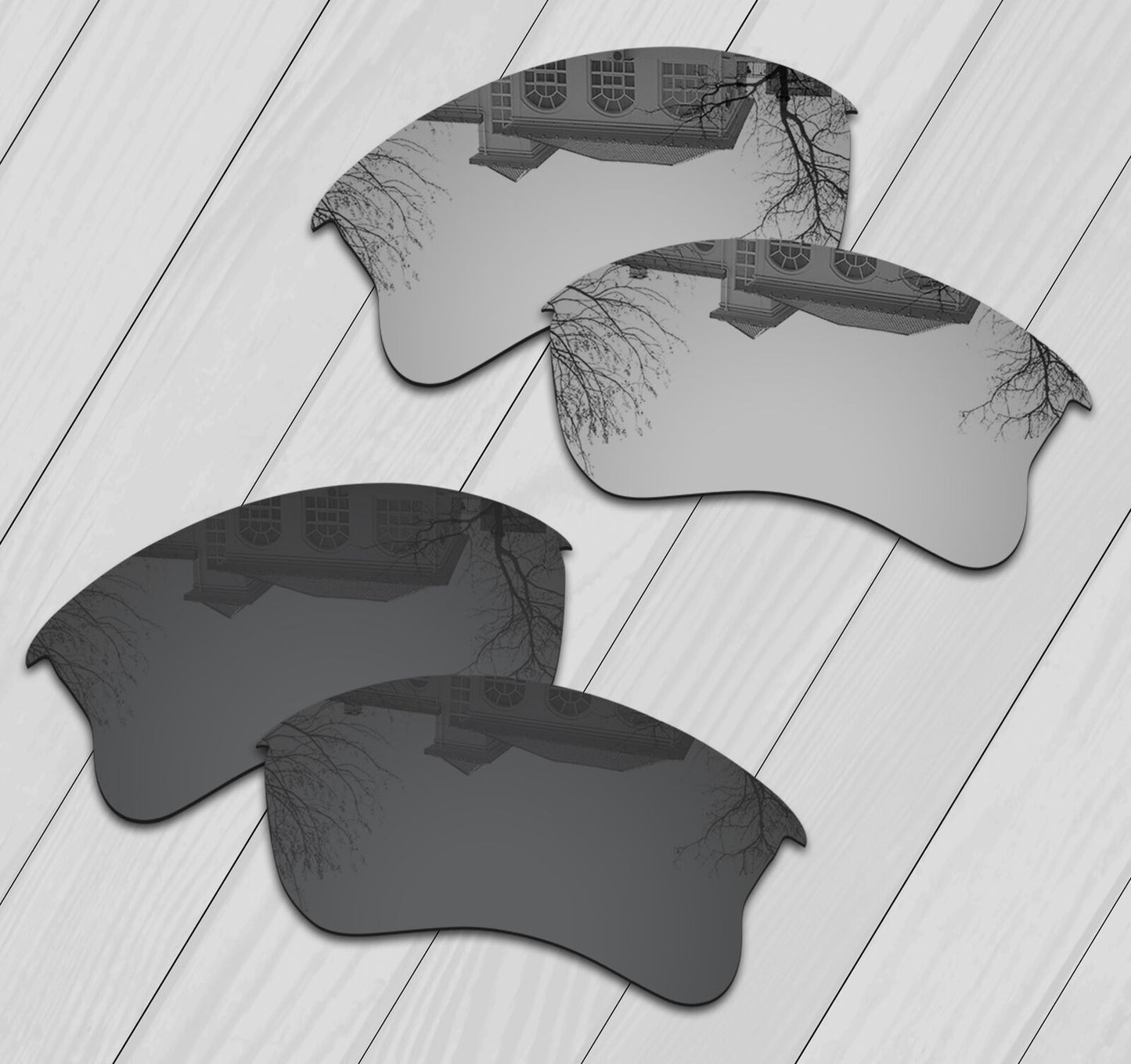 POLARIZED Replacement Lenses For-Oakley Half Jacket 2.0 XL Anti-Scratch Options