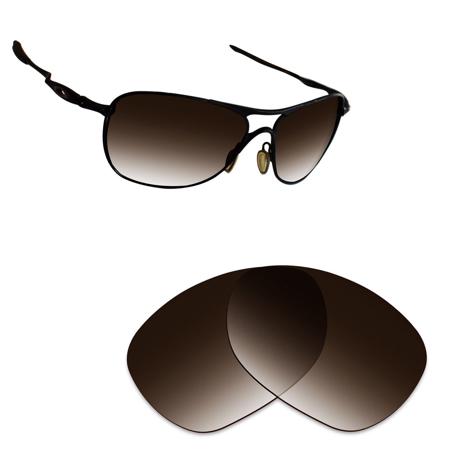 Hawkry Polarized Replacement Lens for-Oakley Crosshair New 2012 Sunglass