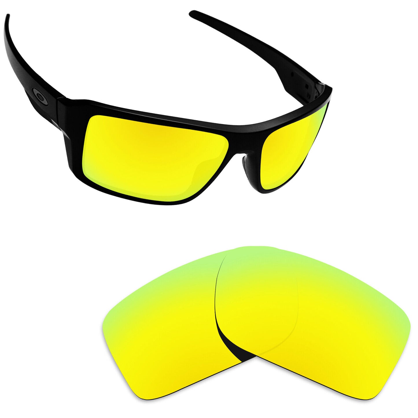 Hawkry Polarized Replacement Lenses for-Oakley Double Edge OO9380 - Multiple