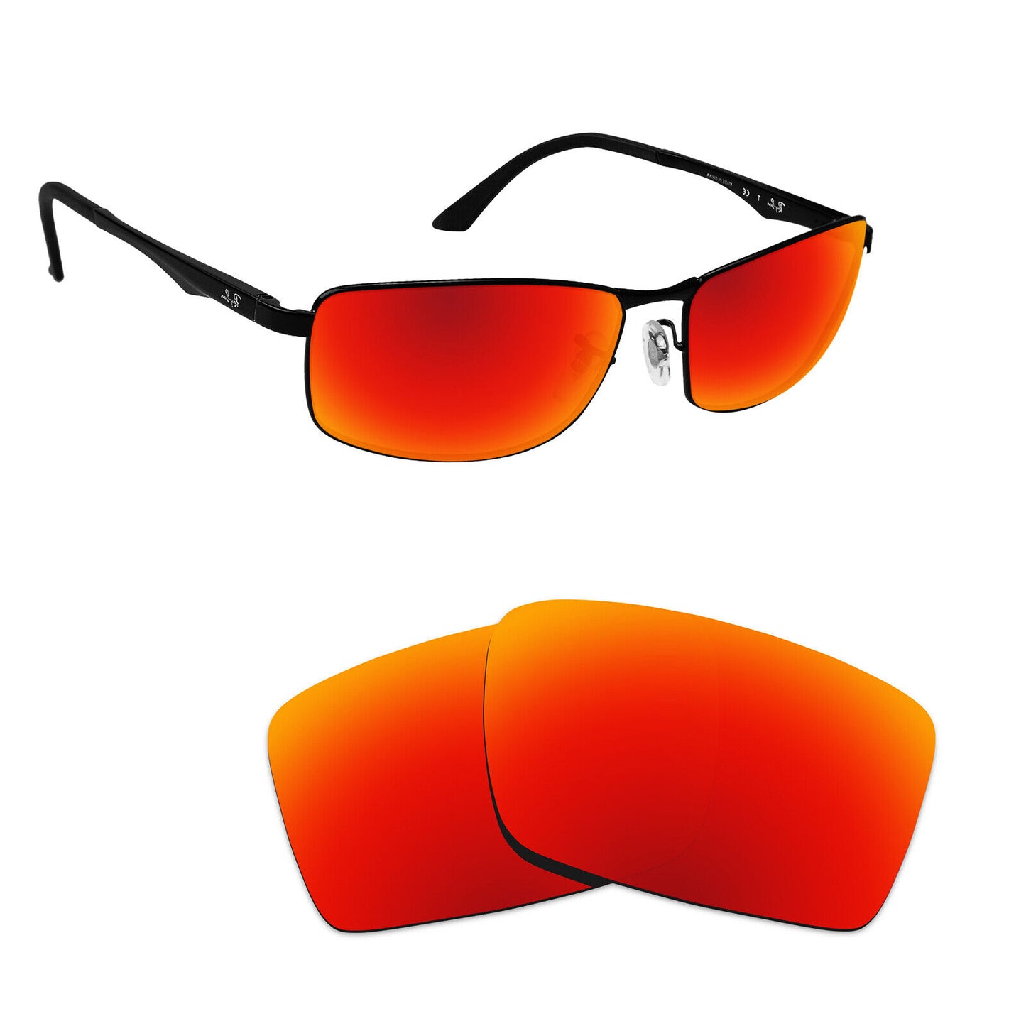Hawkry Polarized Replacement Lenses for - RayBan-RB3498-61 Sunglass - Multiple