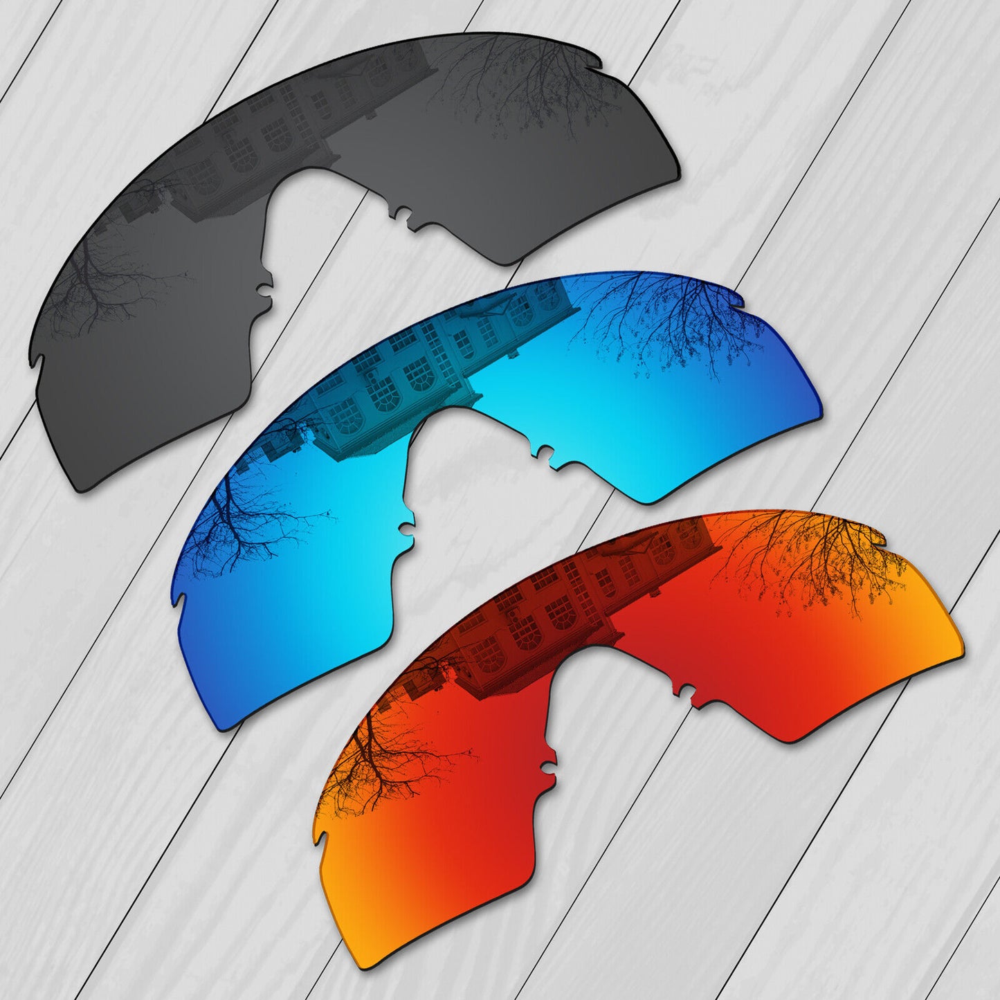 POLARIZED Replacement Lot Lenses For-Oakley RazorBlade New Sunglasses