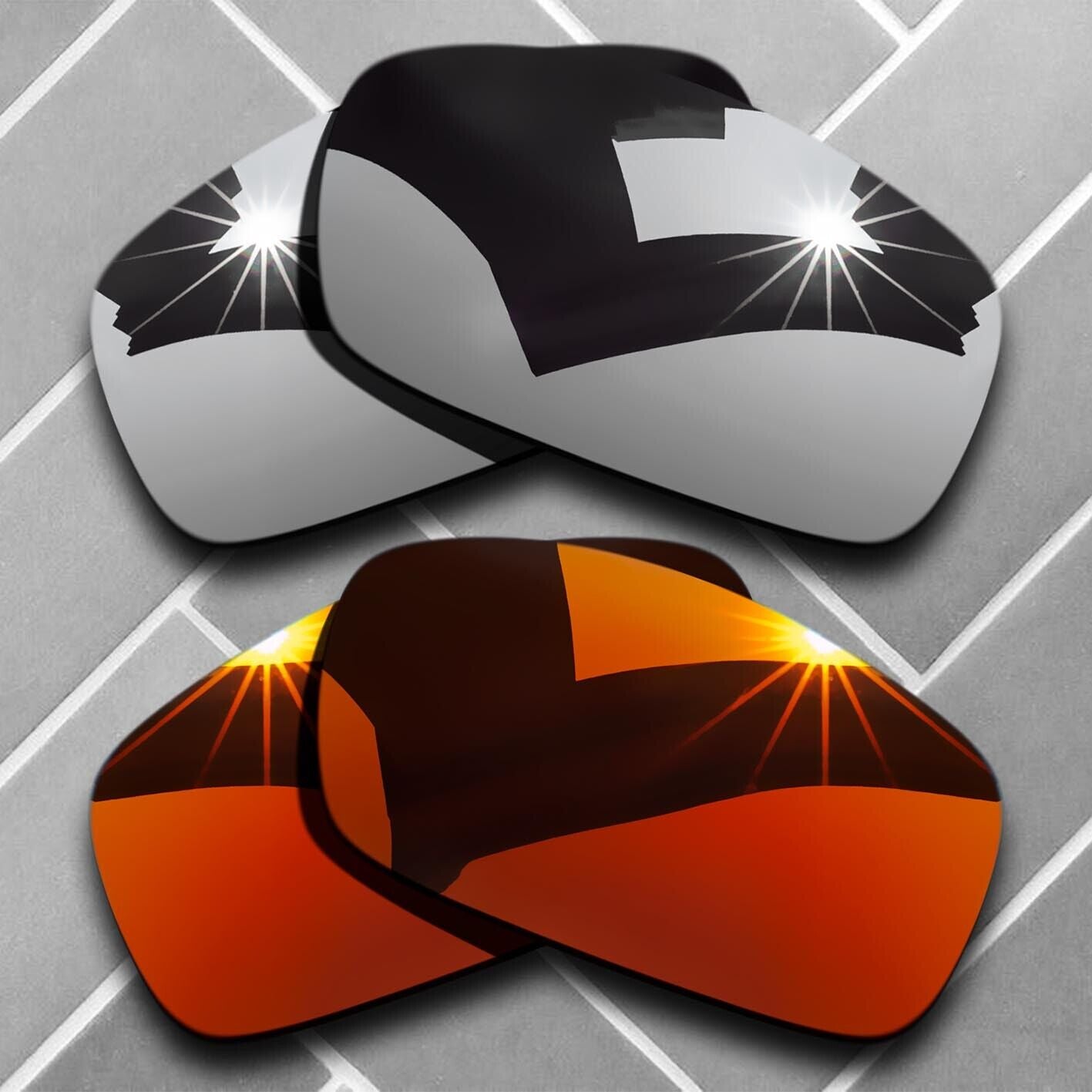Polarized Anti-Scratch Replacement Lenses for-Oakley X Squared OO6011 Choices US