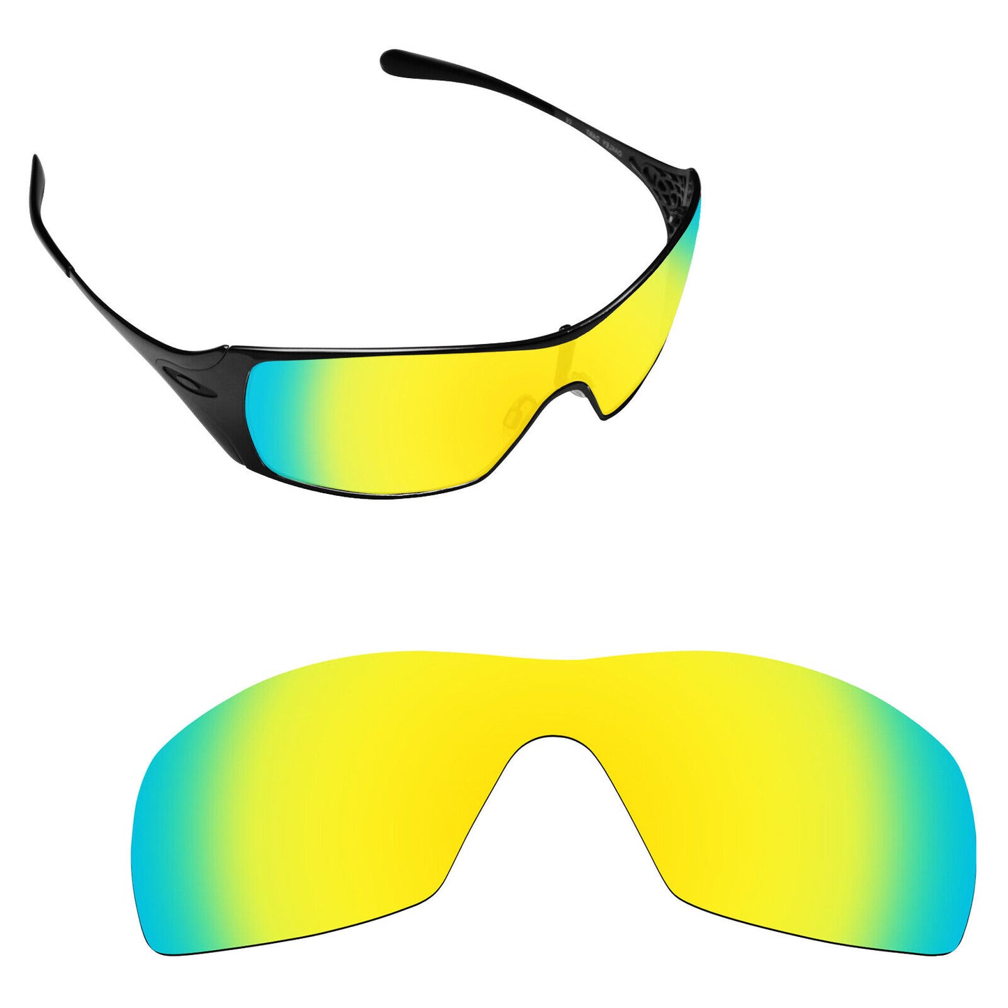 Hawkry Polarized Replacement Lenses for-Oakley Dart Sunglass - Multiple