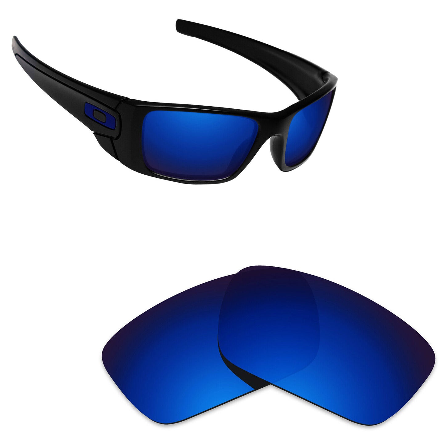 Hawkry Polarized Replacement Lenses for-Oakley Fuel Cell OO9096 - Options