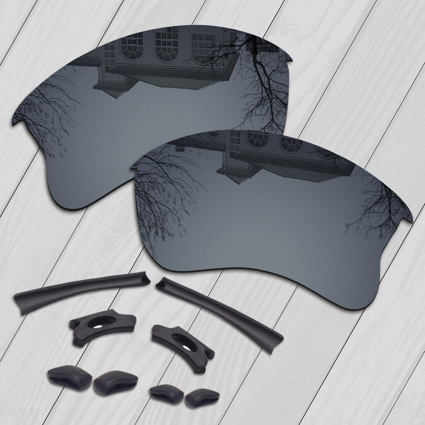 POLARIZED Replacement Lenses For-Oakley Flak Jacket XLJ & Kits Anti-Scratch Opt