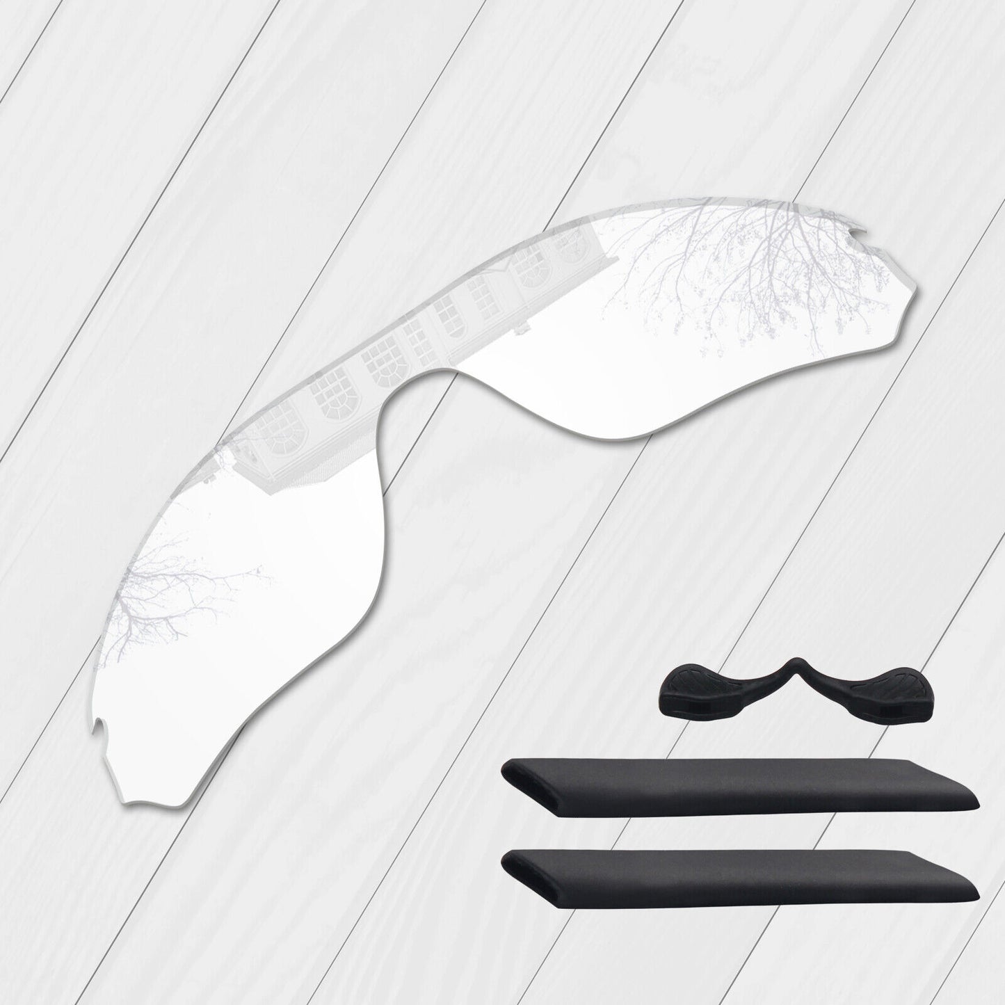 POLARIZED Replacement Lens & Kit For-Oakley RadarLock Edge OO9183 Anti-Scratch