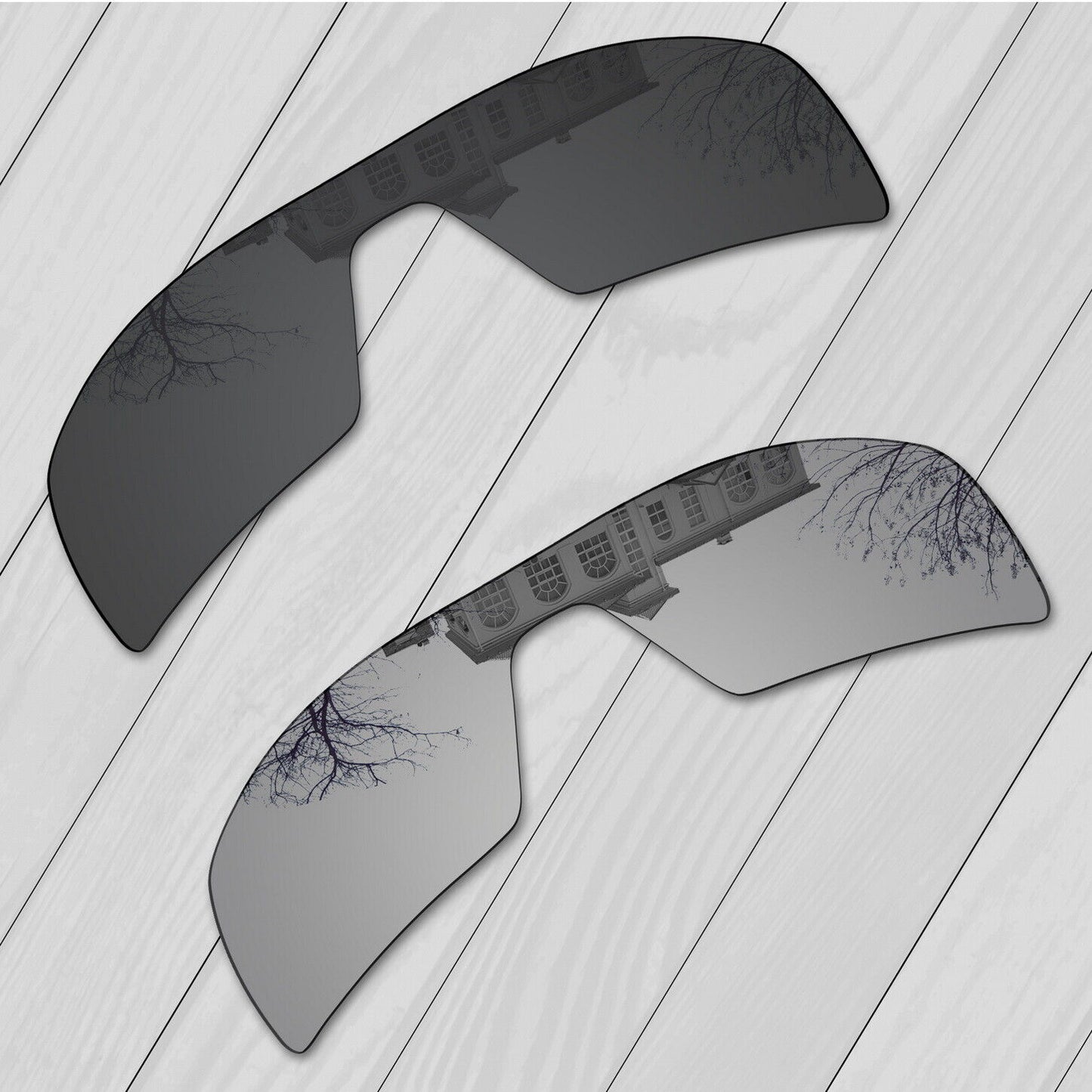 POLARIZED Replacement Lenses For-Oakley Oil Rig Sunglasses Anti-Scratch