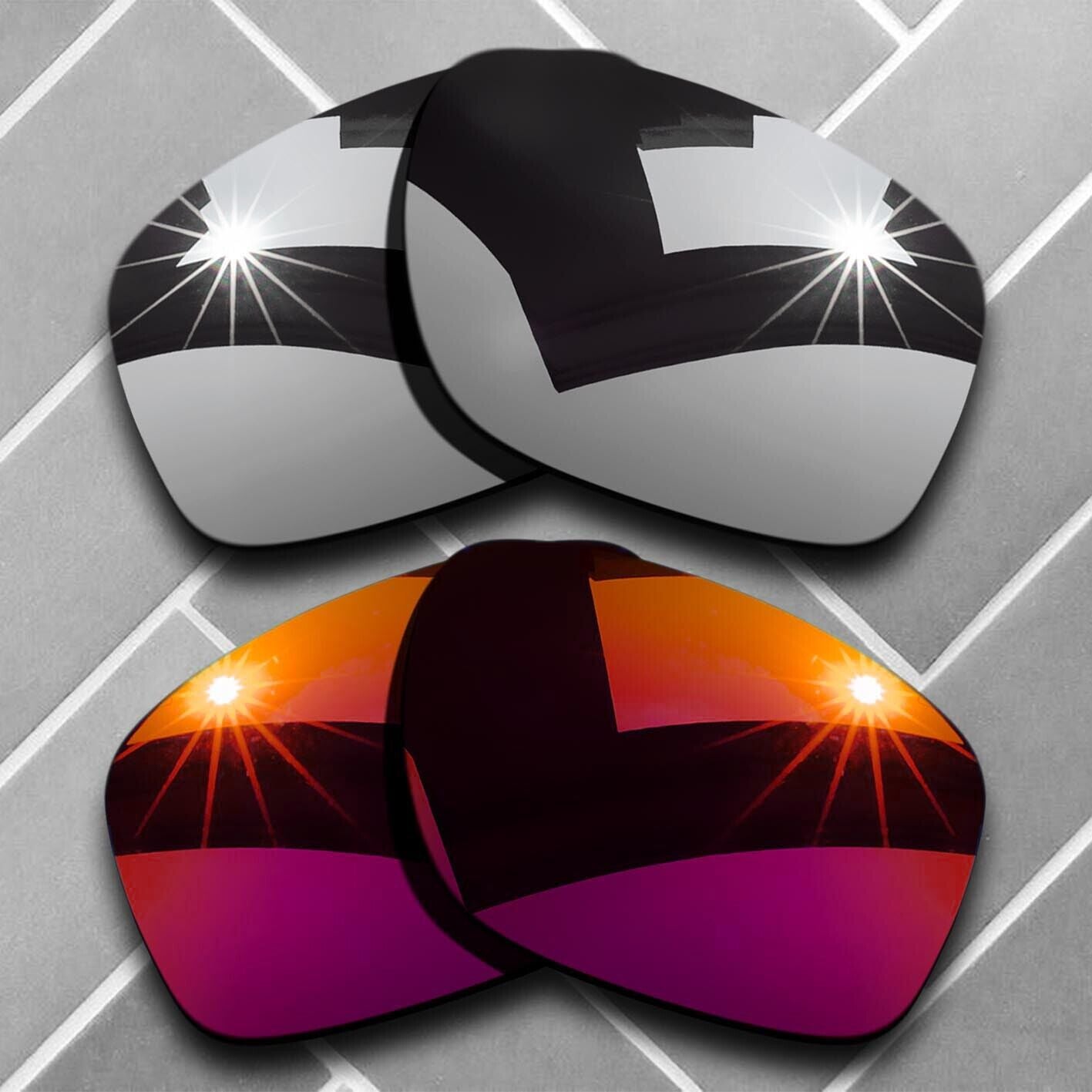 Polarized Anti-Scratch Replacement Lenses for-Oakley Sliver OO9262 Choices US