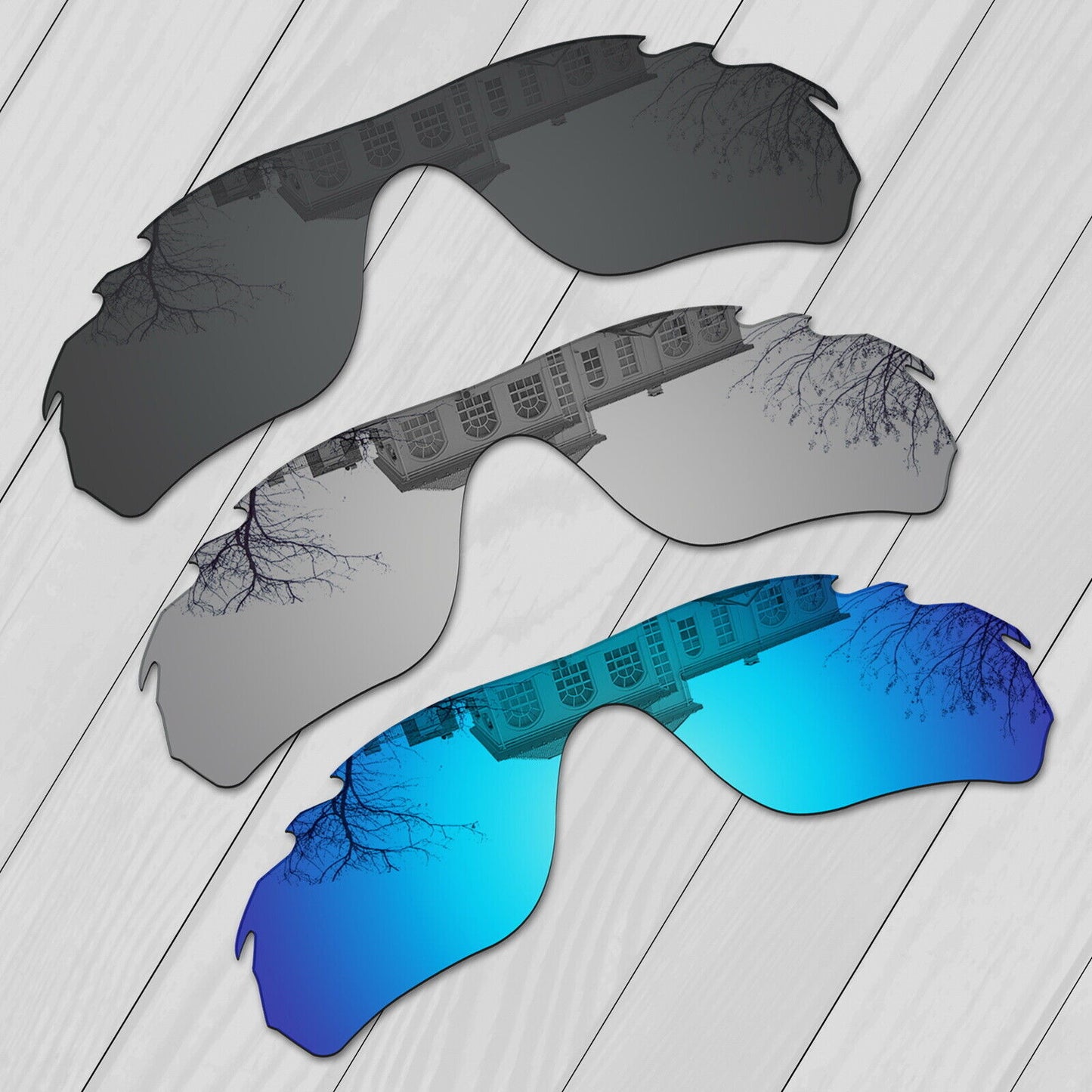 POLARIZED Replacement Lens & Kit For-Oakley RadarLock Edge Vented OO9183 Options
