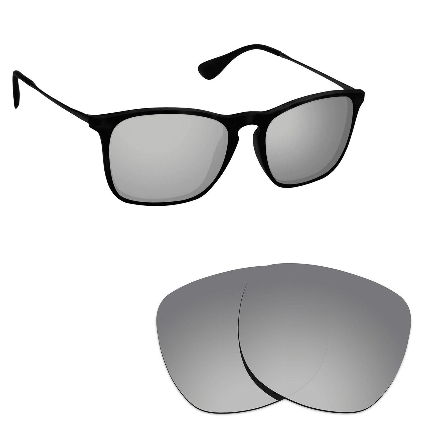 Hawkry Polarized Replacement Lenses for - RayBan-RB4187-54 Sunglass - Multiple
