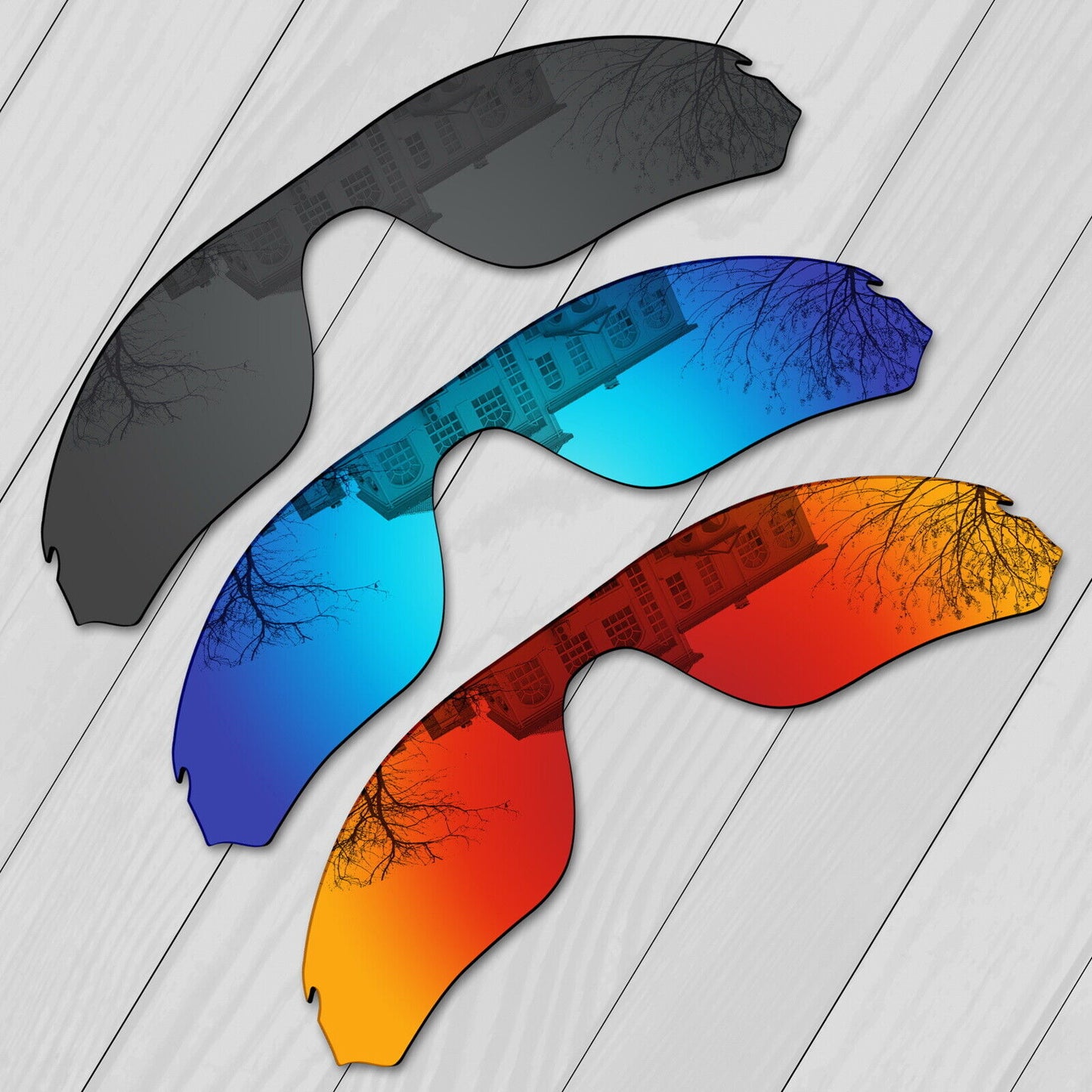 POLARIZED Replacement Lenses & Kit For-Oakley Radar Edge OO9184 Anti-Scratch