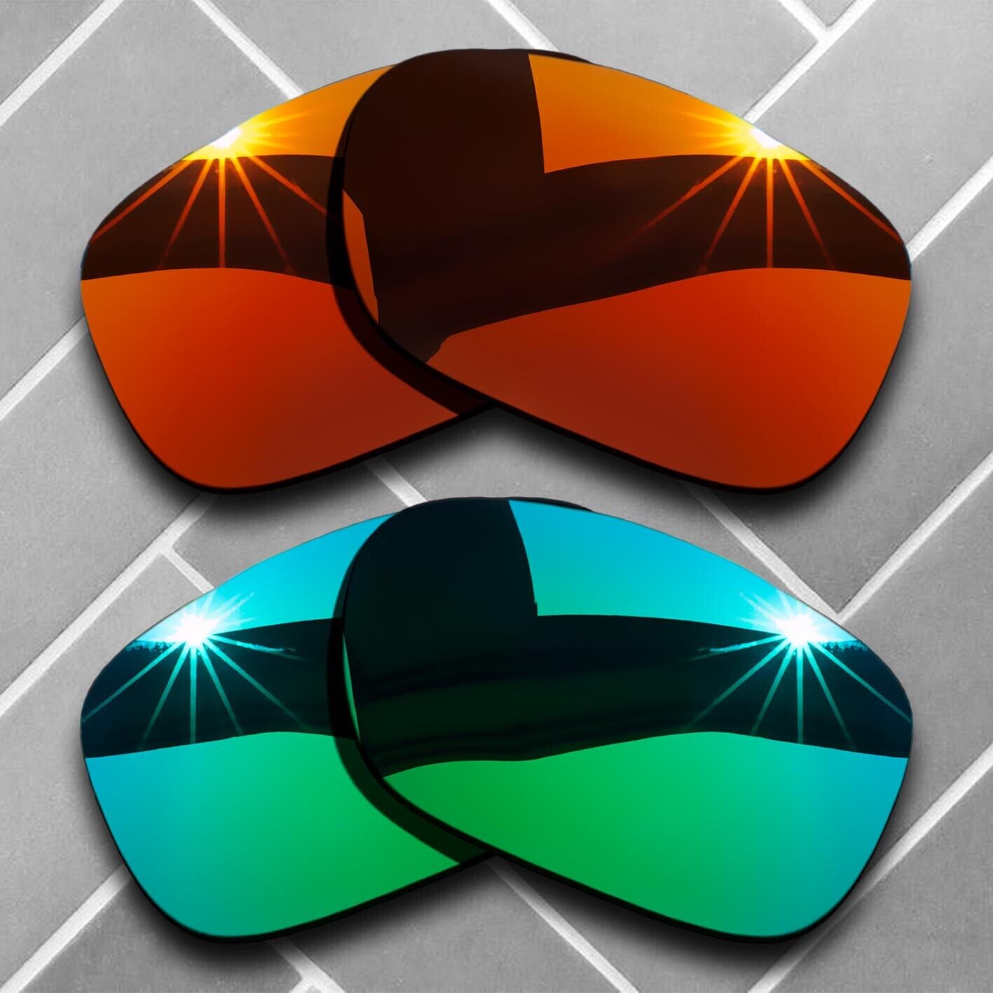 Polarized Replacement lenses for-Oakley Twoface Anti-Scratch Multiple Choices US