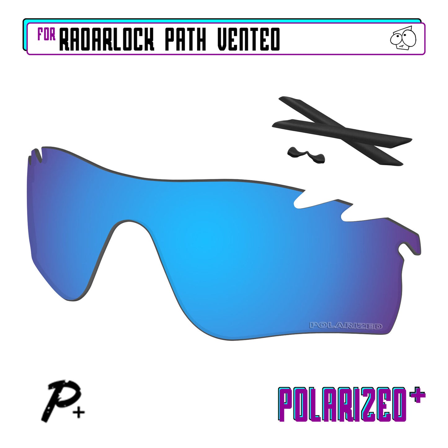 POLARIZED Replacement Lens & Kit For-Oakley RadarLock Path Vented OO9181 Options