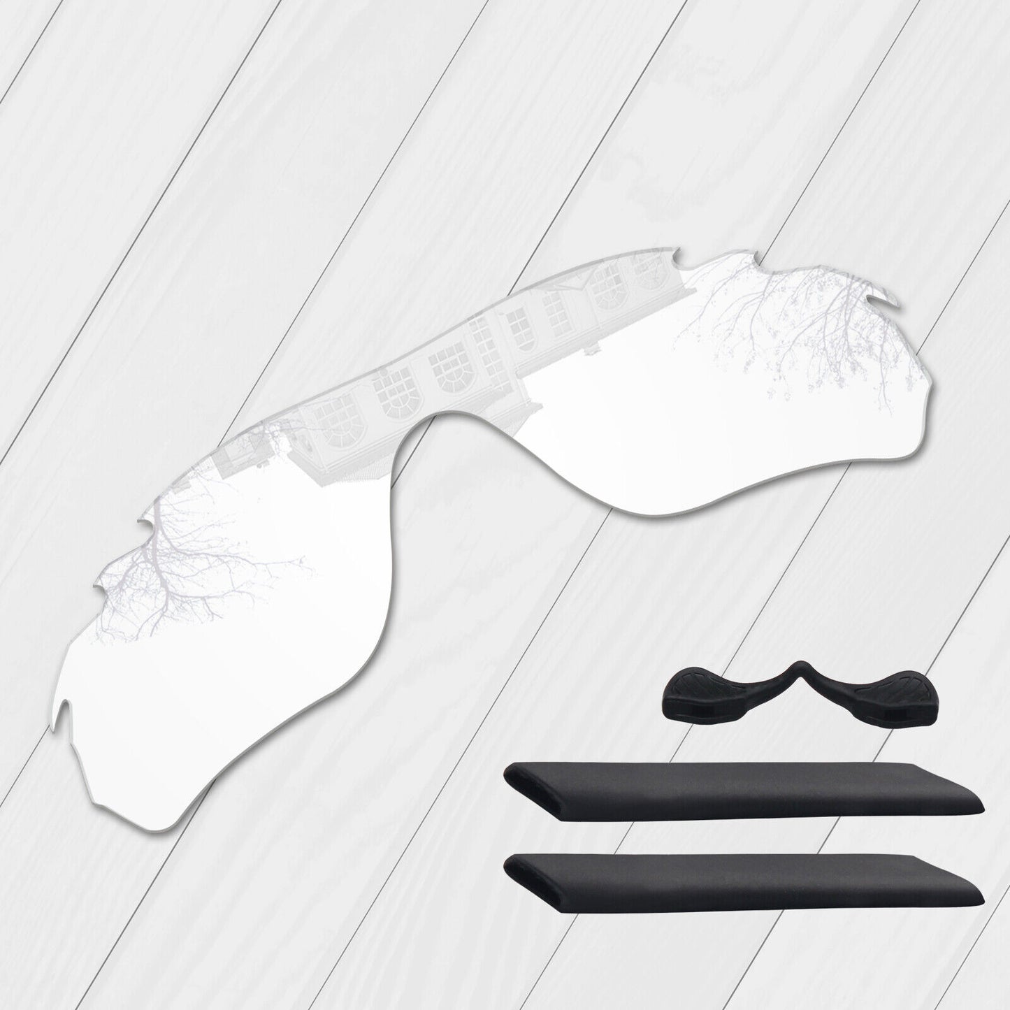 POLARIZED Replacement Lens & Kit For-Oakley RadarLock Edge Vented OO9183 Options