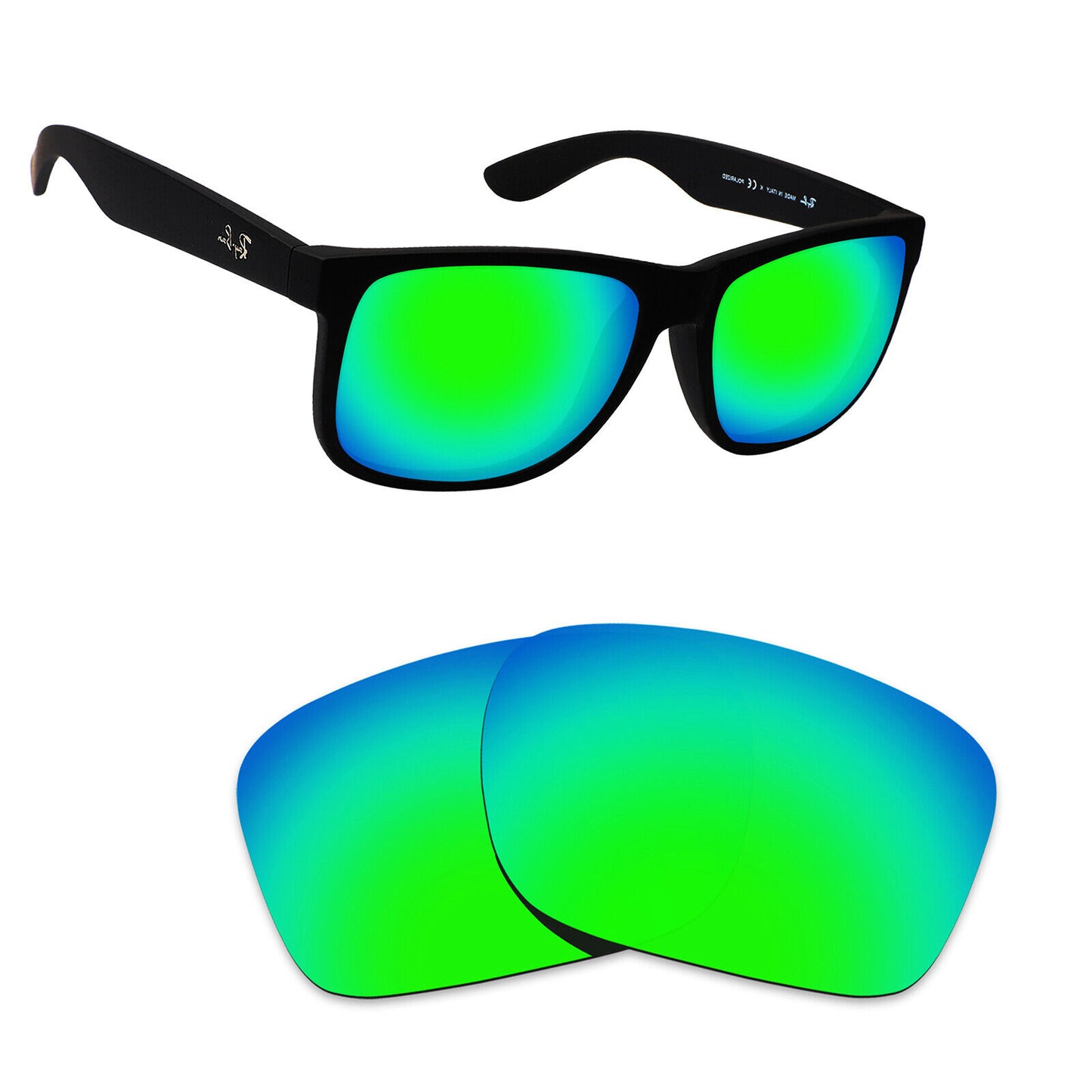 Hawkry Polarized Replacement Lenses for - RayBan-RB4165-55 Sunglass - Multiple