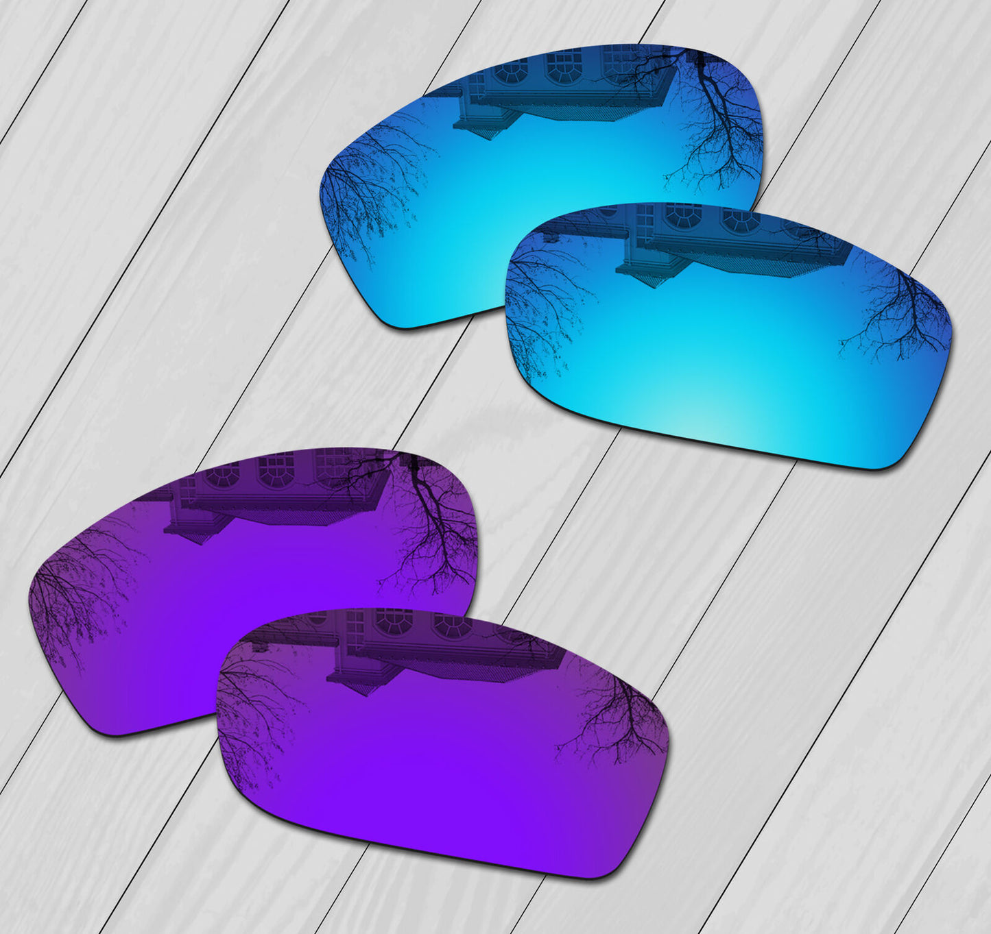 POLARIZED Replacement Lenses For-Oakley Fives Squared Anti-Scratch Options