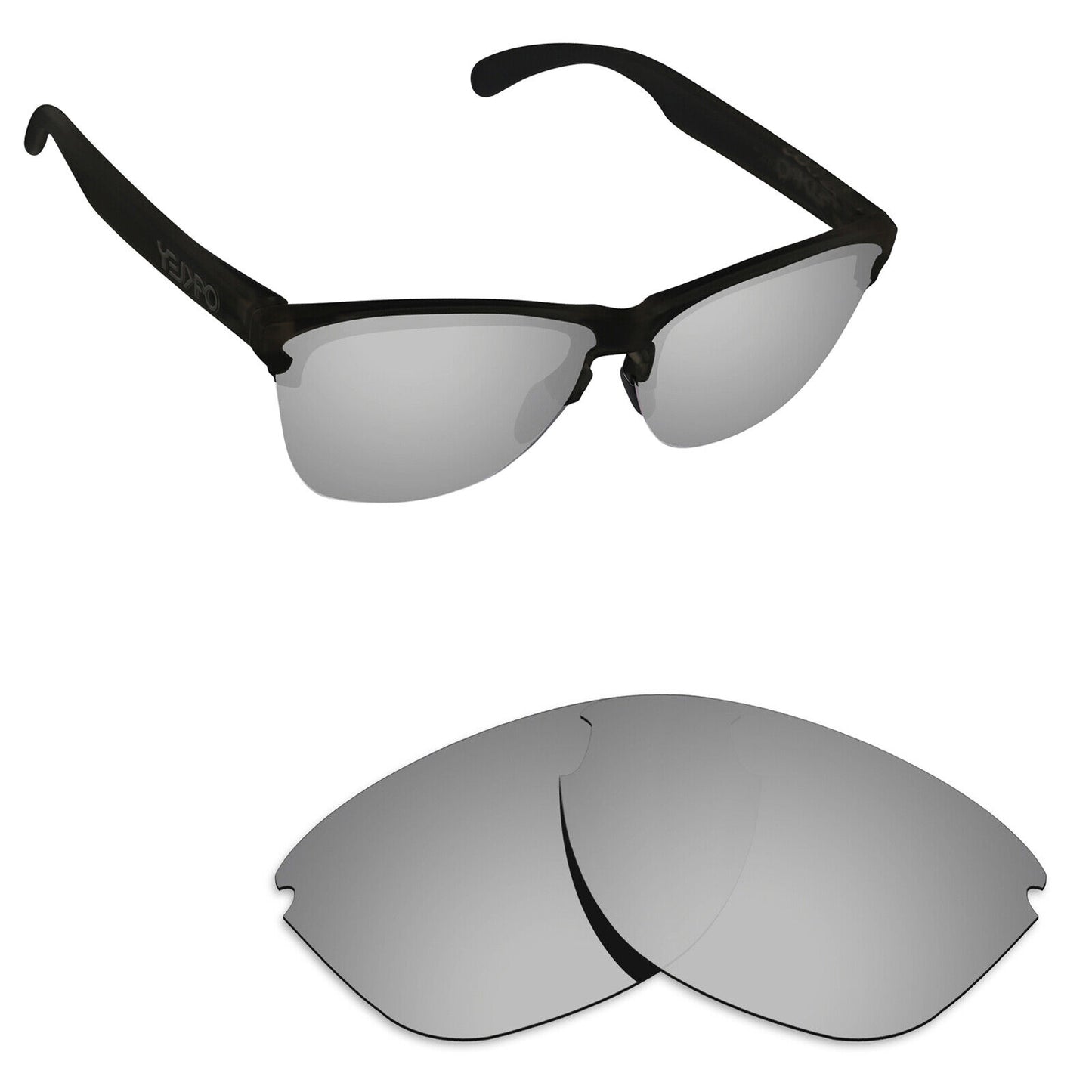 Hawkry Polarized Replacement Lens for-Oakley Frogskins Lite OO9374 - Multiple