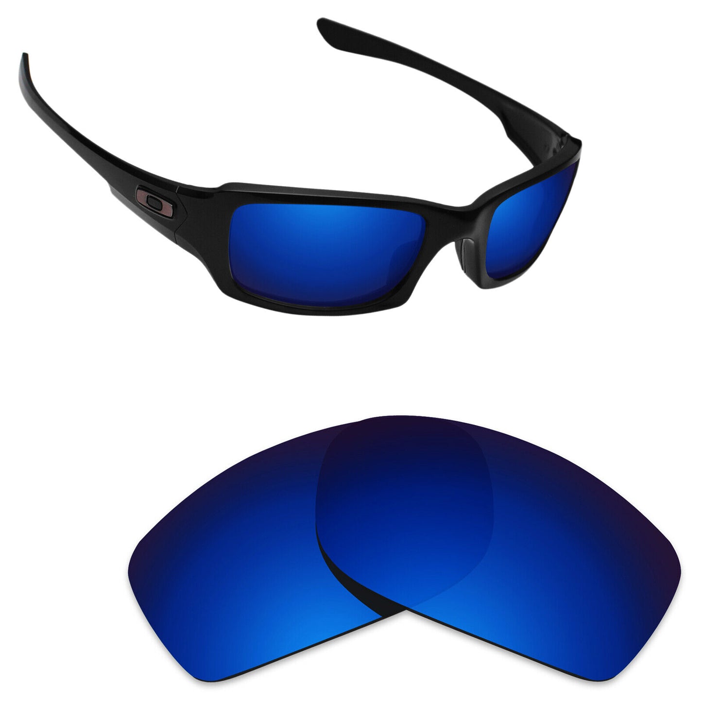 Hawkry Polarized Replacement Lenses for-Oakley Fives Squared Sunglass - Options