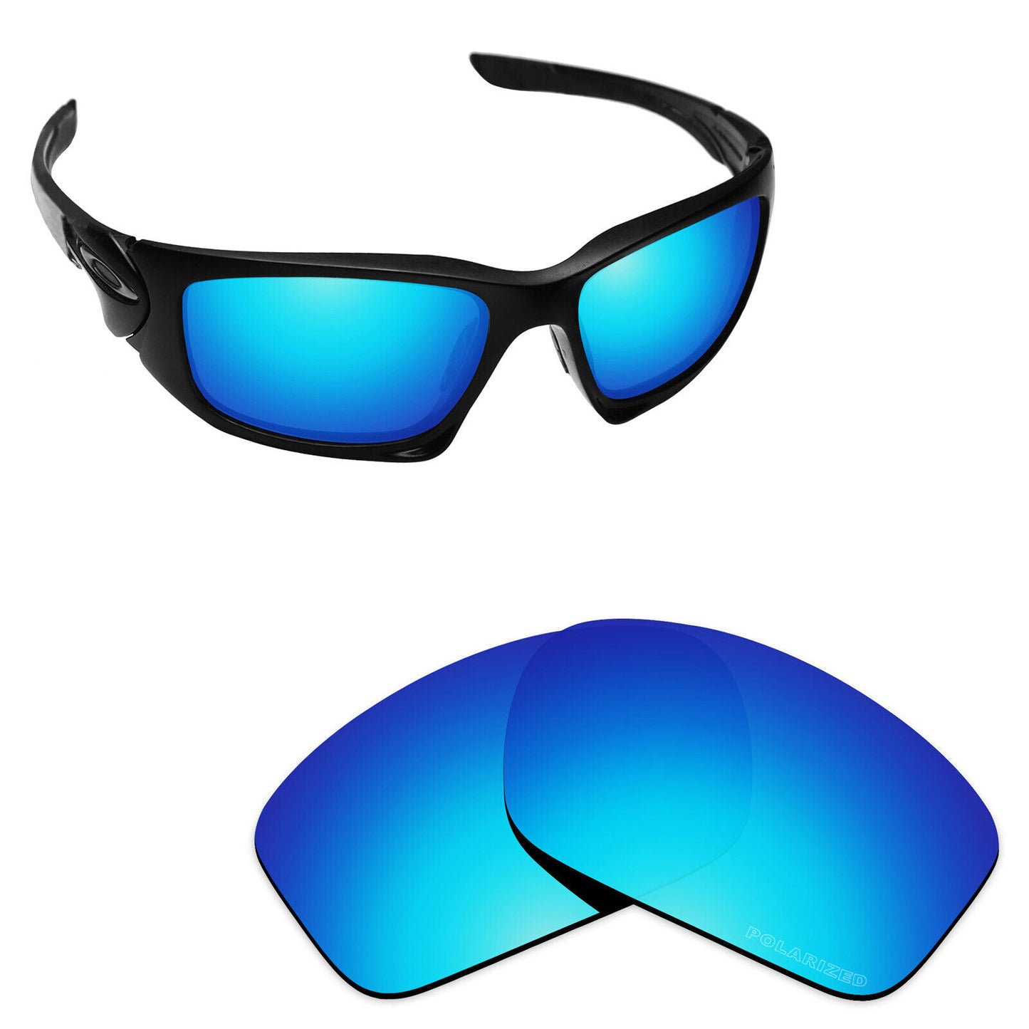 Hawkry Polarized Replacement Lenses for-Oakley Scalpel OO9095 Sunglass -Multiple