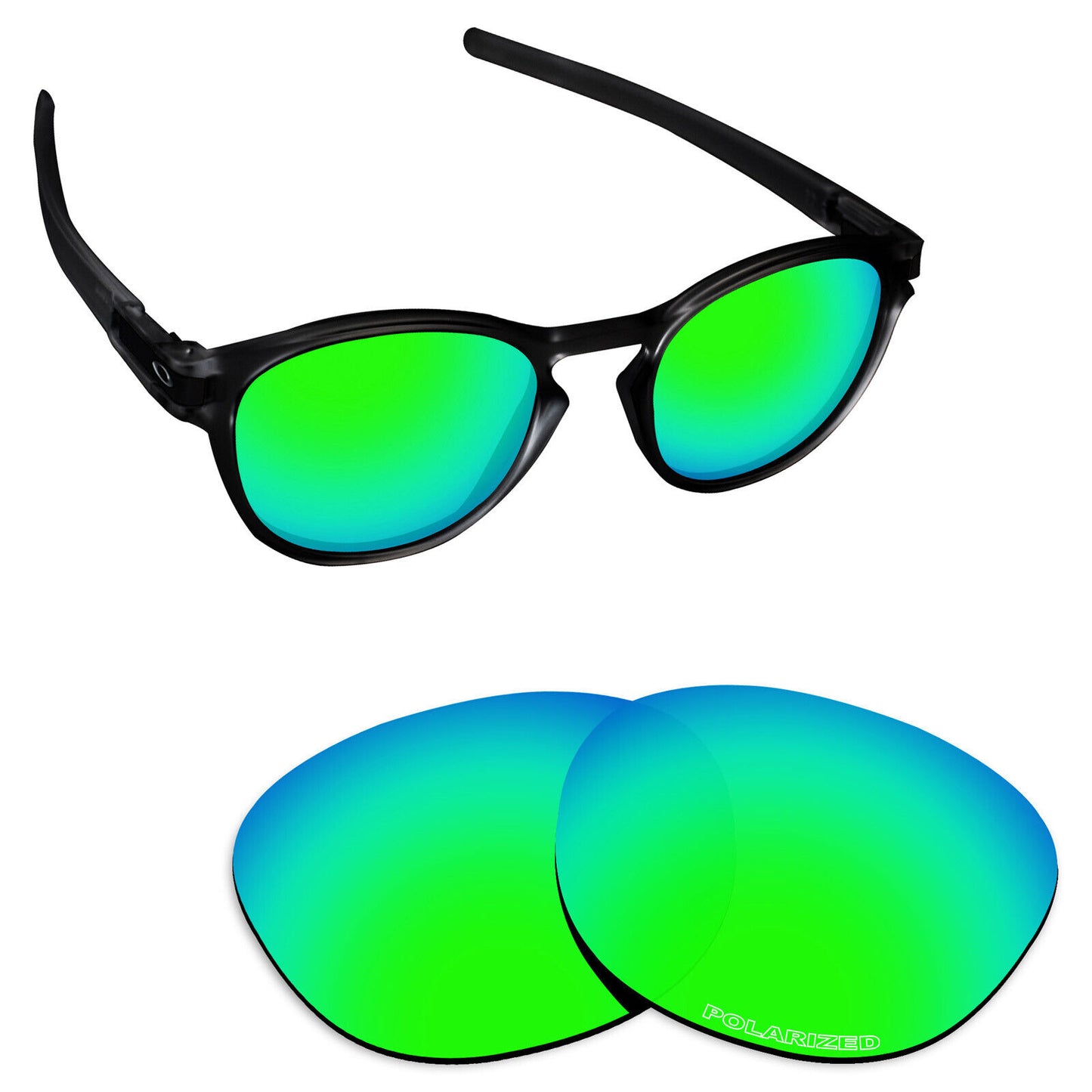 Hawkry Polarized Replacement Lenses for-Oakley Latch OO9265 Sunglass - Options