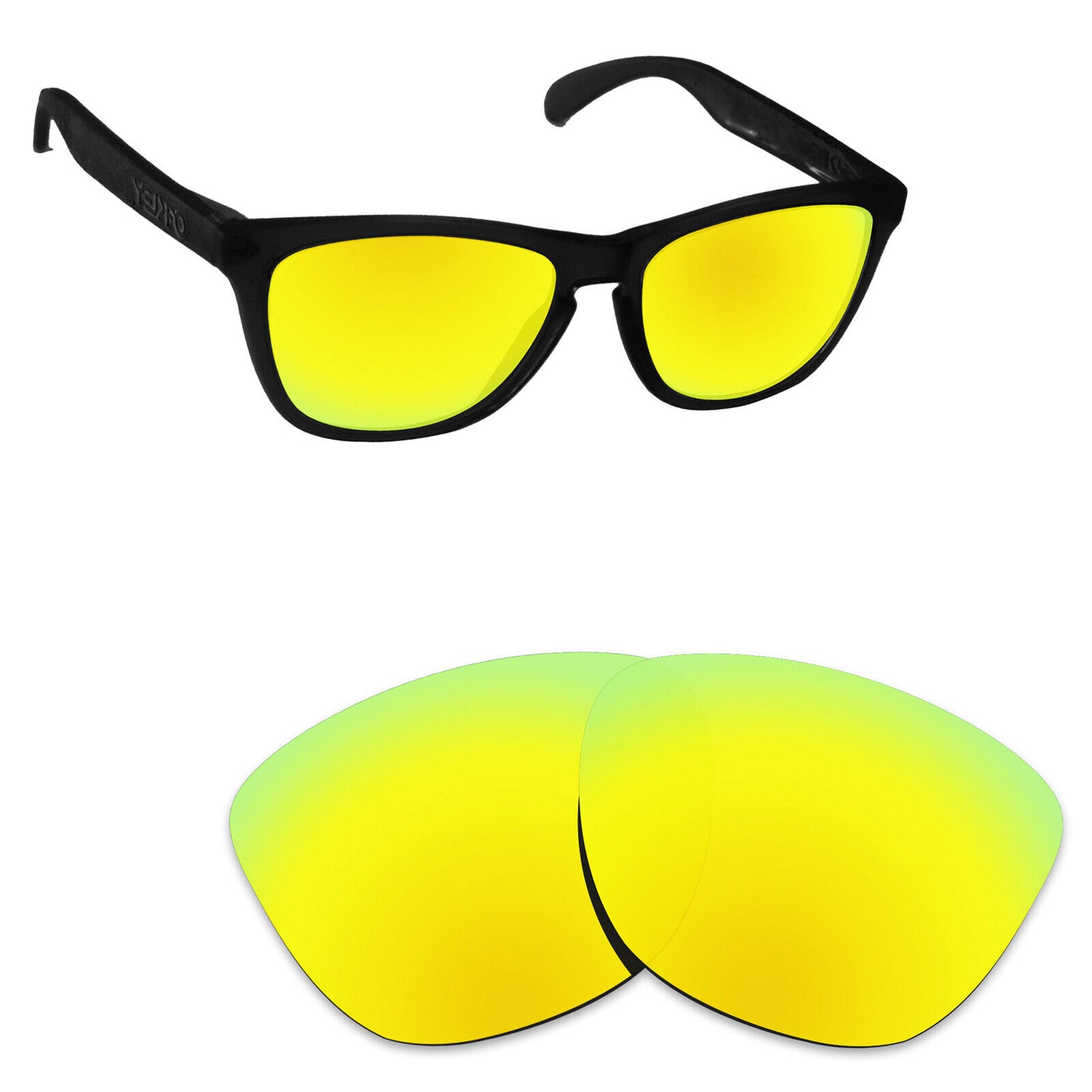 Hawkry Polarized Replacement Lenses for-Oakley Frogskins LX OO2043 - Options