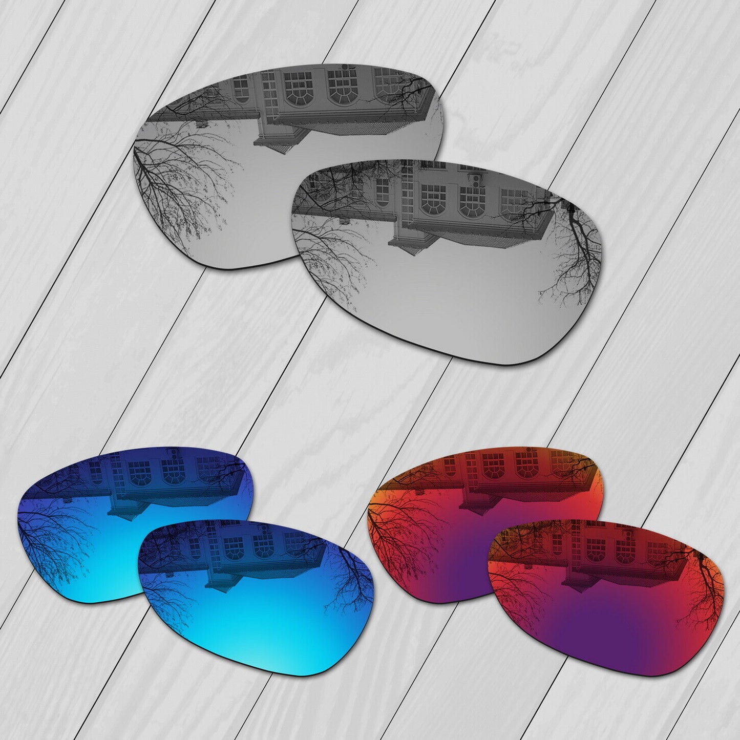 POLARIZED Replacement Lenses & Nosepad For-Oakley Felon Sunglasses Anti-Scratch