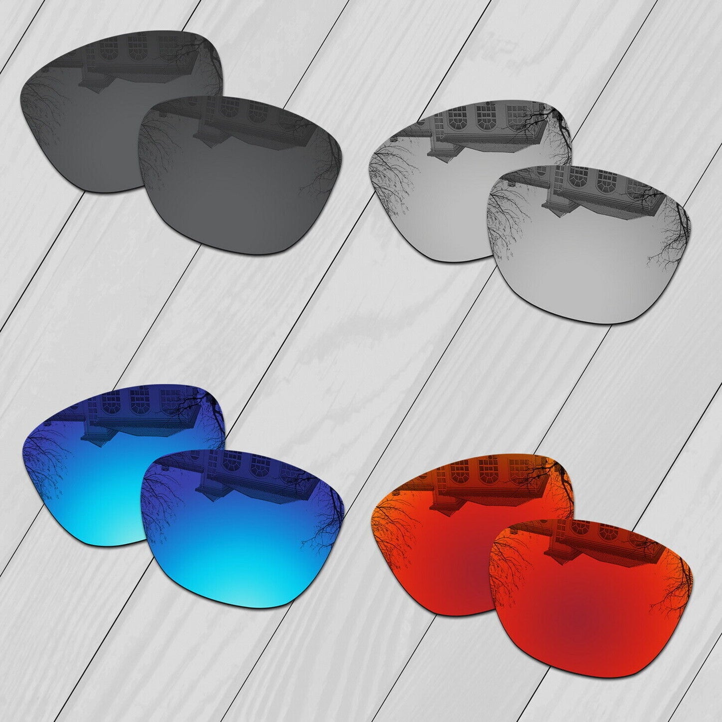 POLARIZED Replacement Lenses For-Oakley Frogskins Range OO9284 Anti-Scratch Opt