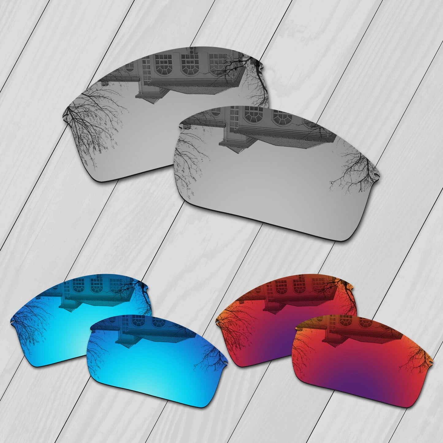POLARIZED Replacement Lens & Kit For-Oakley WireTap Sunglasses Anti-Scratch