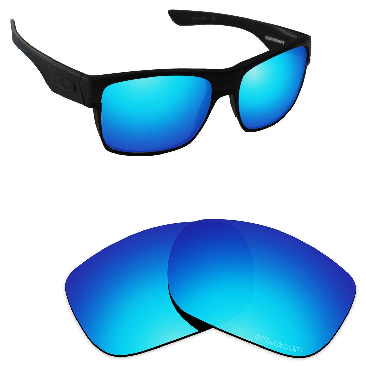 Hawkry Polarized Replacement Lenses for-Oakley TwoFace OO9189 Sunglass - Options