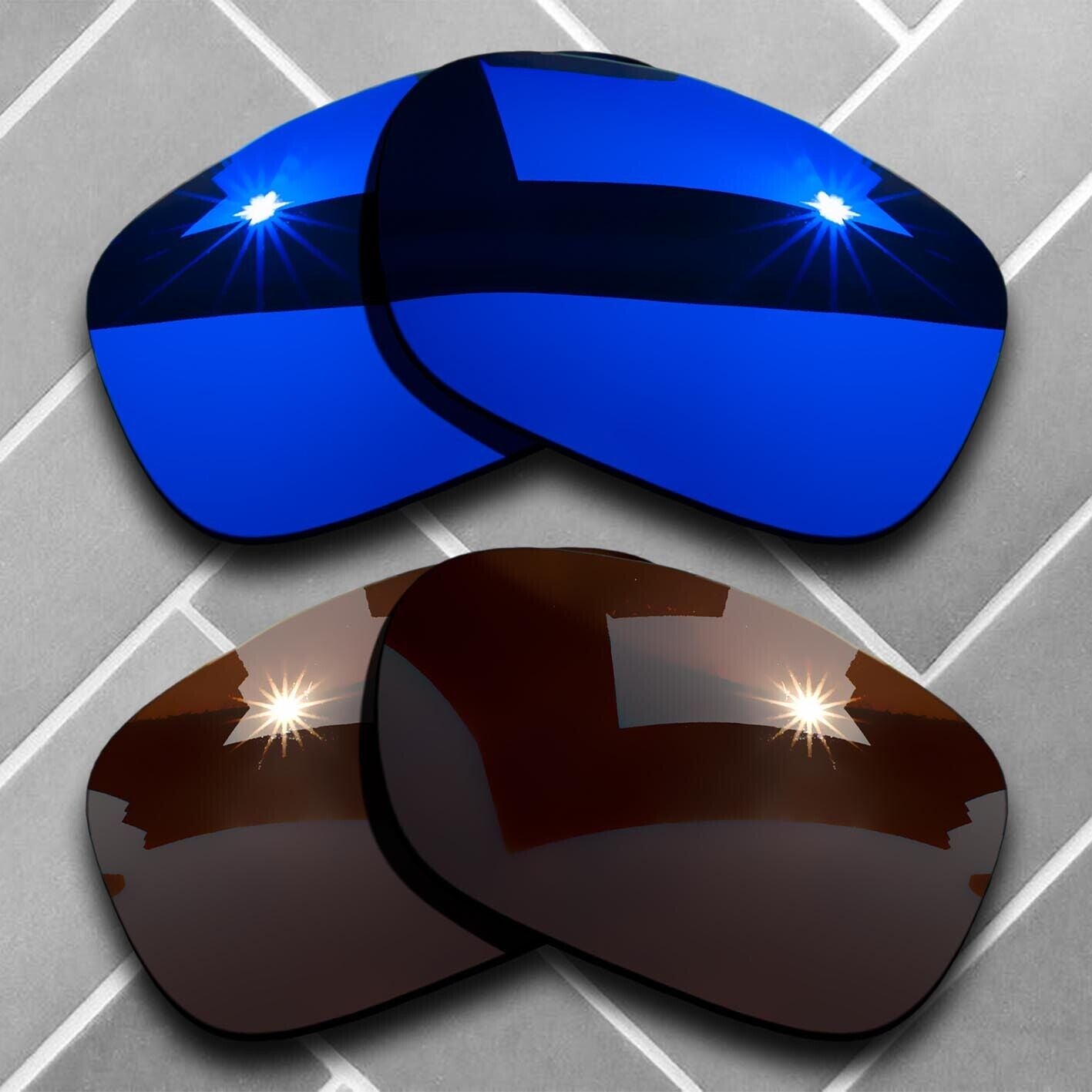 Polarized Replacement lenses for-Oakley Twoface Anti-Scratch Multiple Choices US