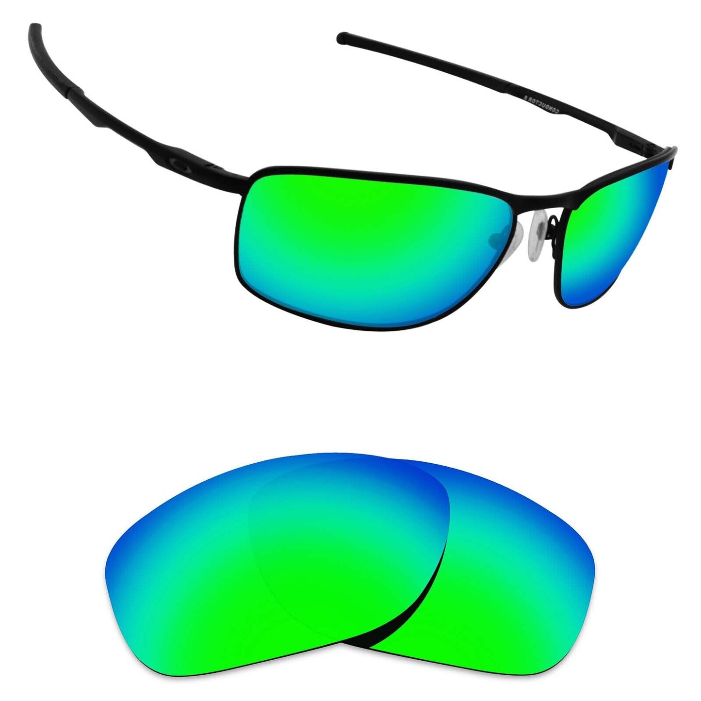 Hawkry Polarized Replacement Lenses for-Oakley Conductor 8 Sunglass-Multiple