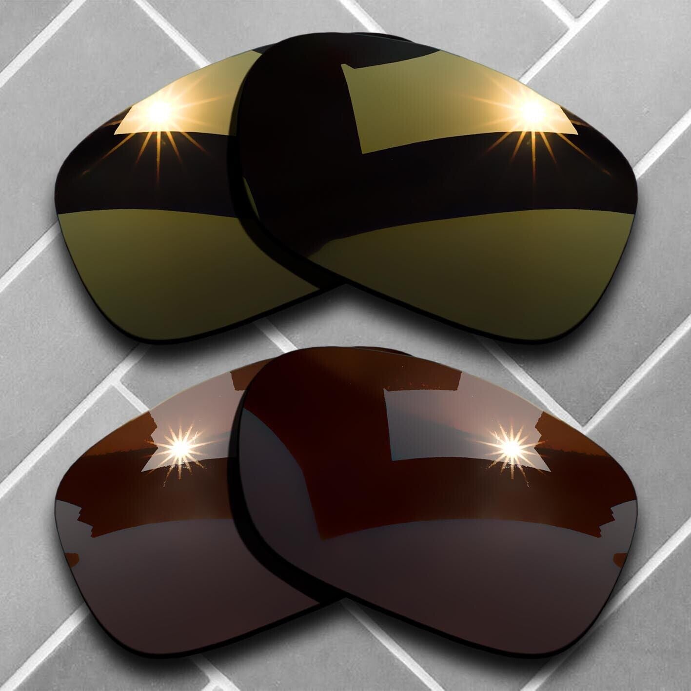 Polarized Replacement lenses for-Oakley Twoface Anti-Scratch Multiple Choices US
