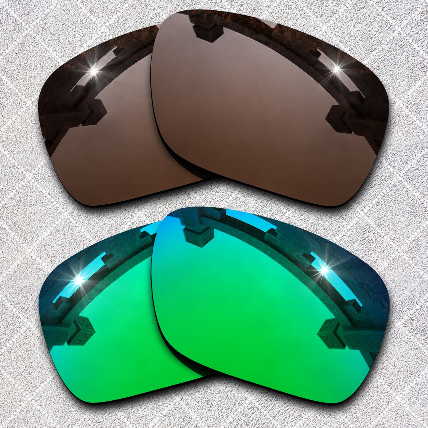 HeyRay Replacement Lenses for Sliver XL OO9341 Sunglasses Polarized -Opt